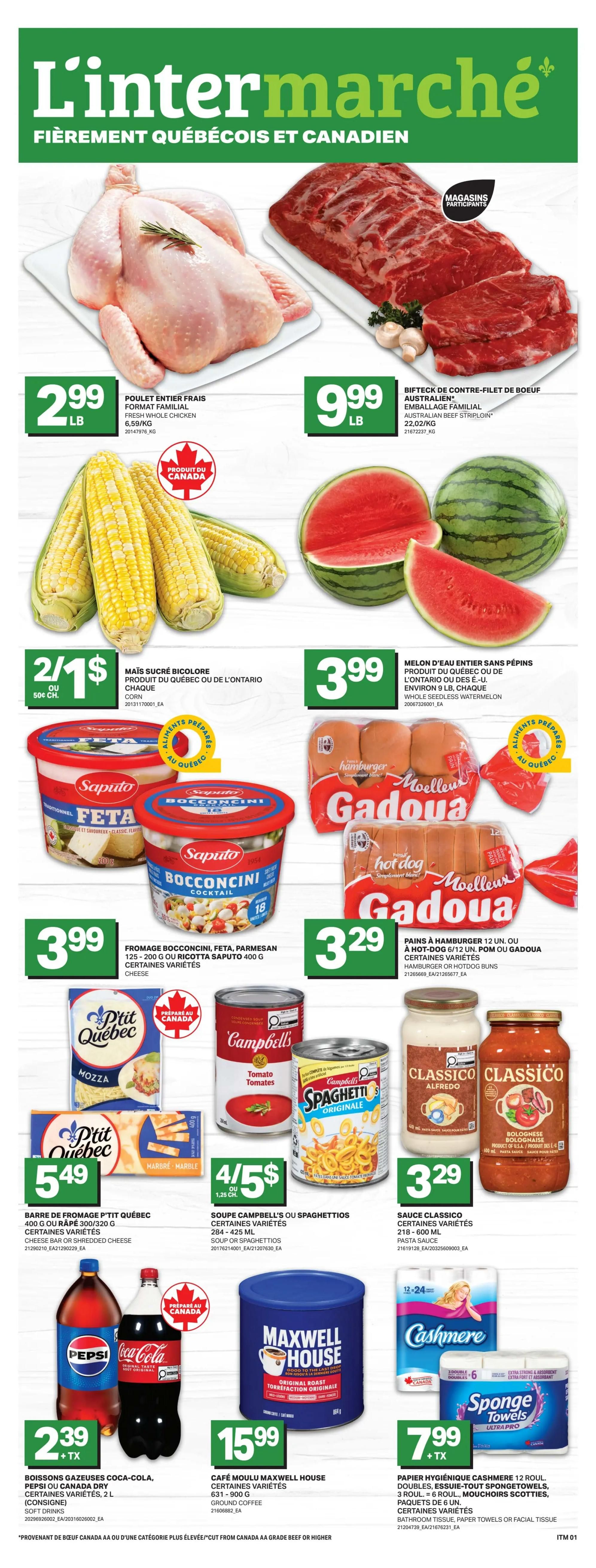 L'inter Marche Flyer July 30 to August 5