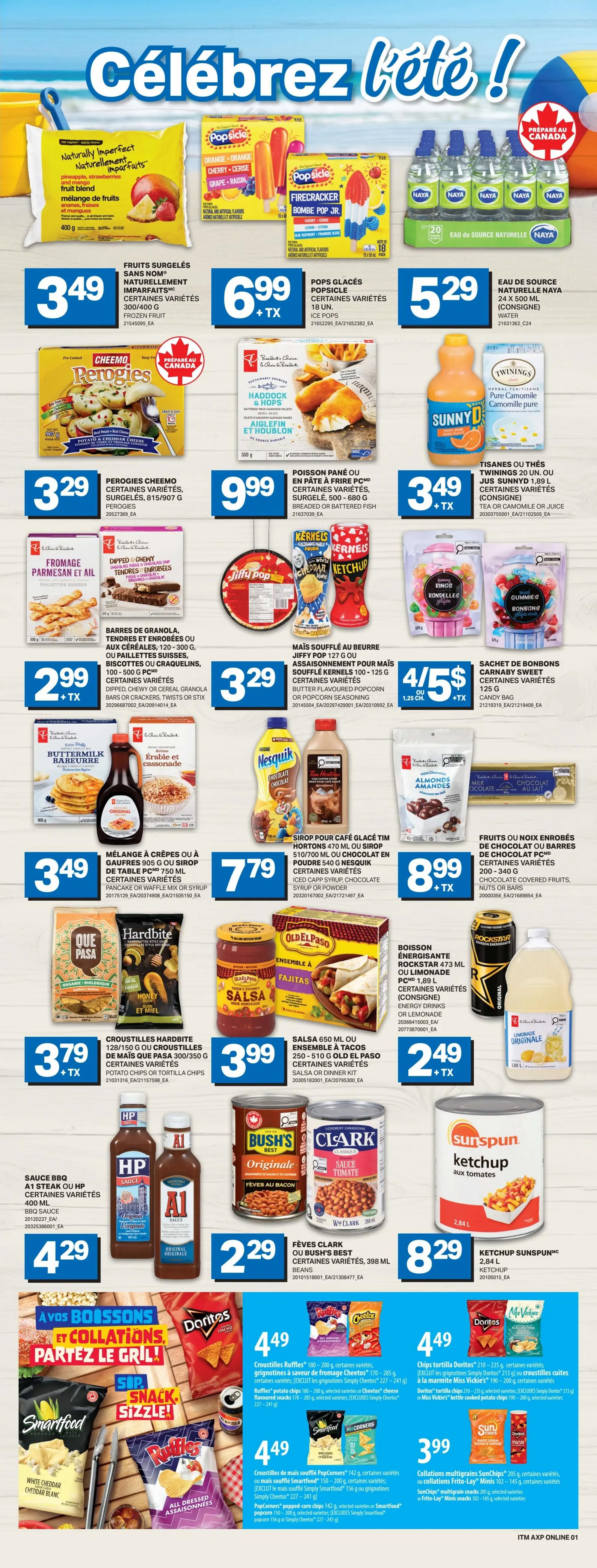 L'inter Marche Flyer July 30 to August 5