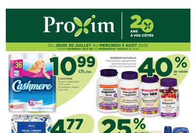Proxim Flyer July 30 to August 5
