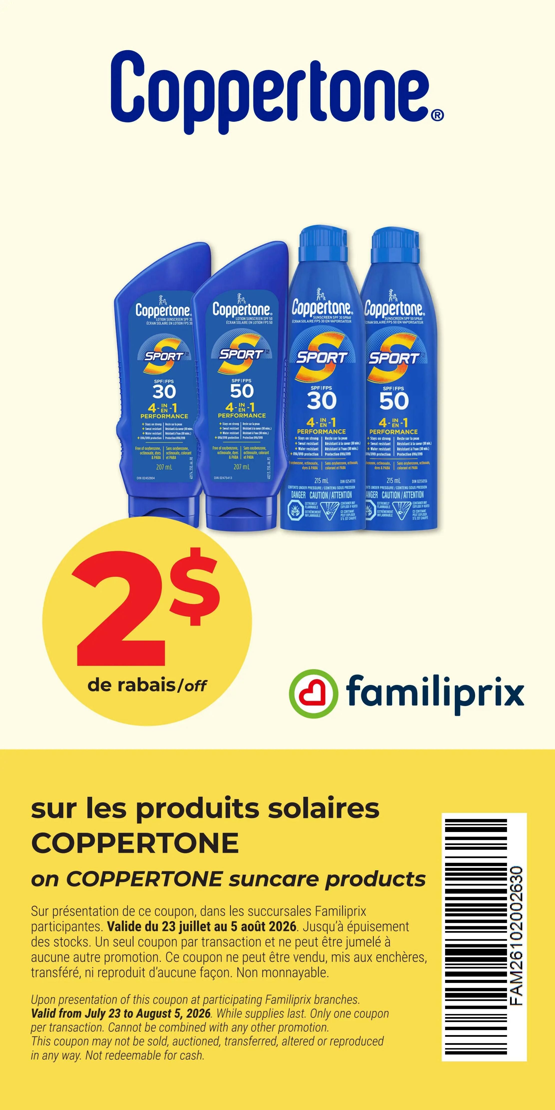 Familiprix Sante Flyer July 30 to August 5