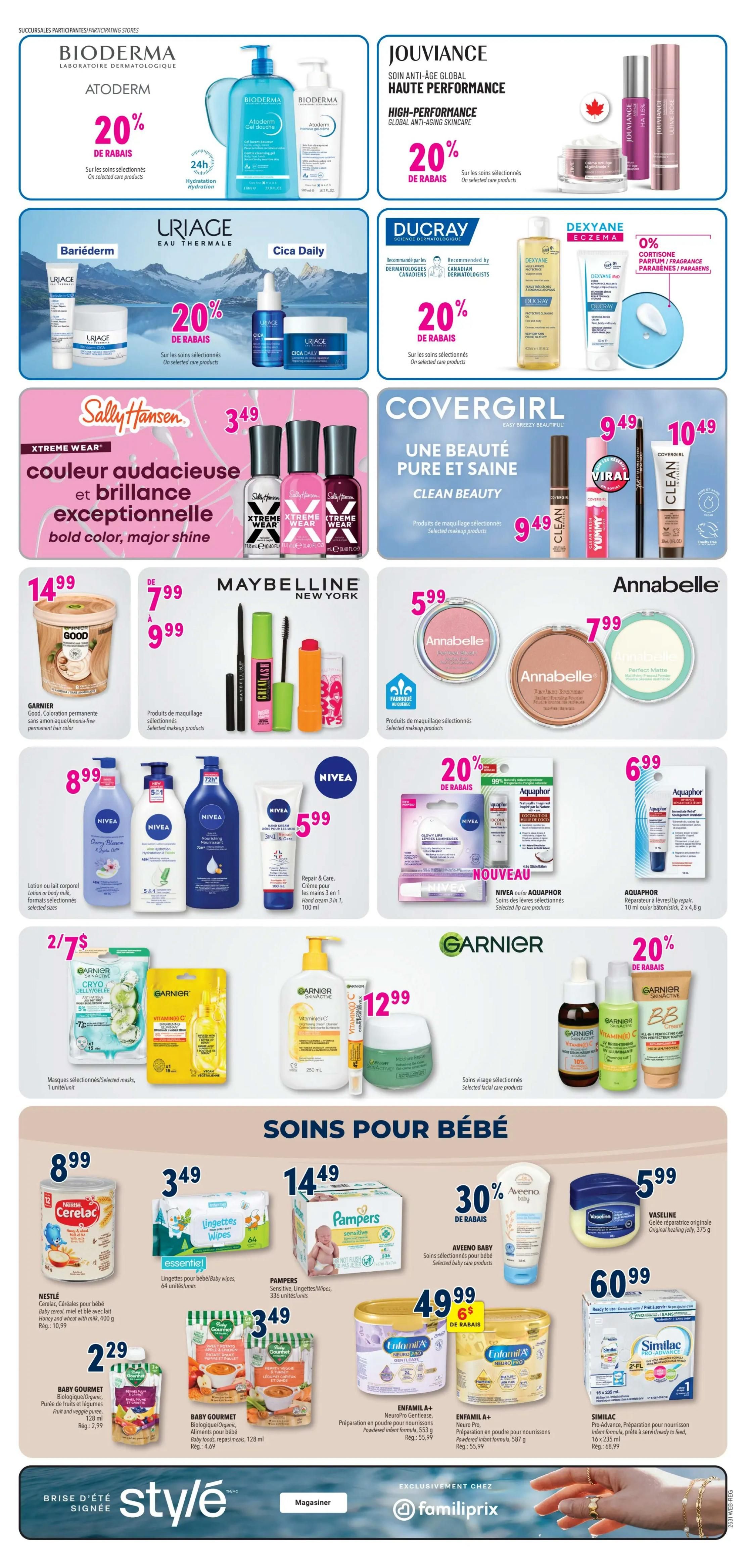 Familiprix Flyer July 30 to August 5