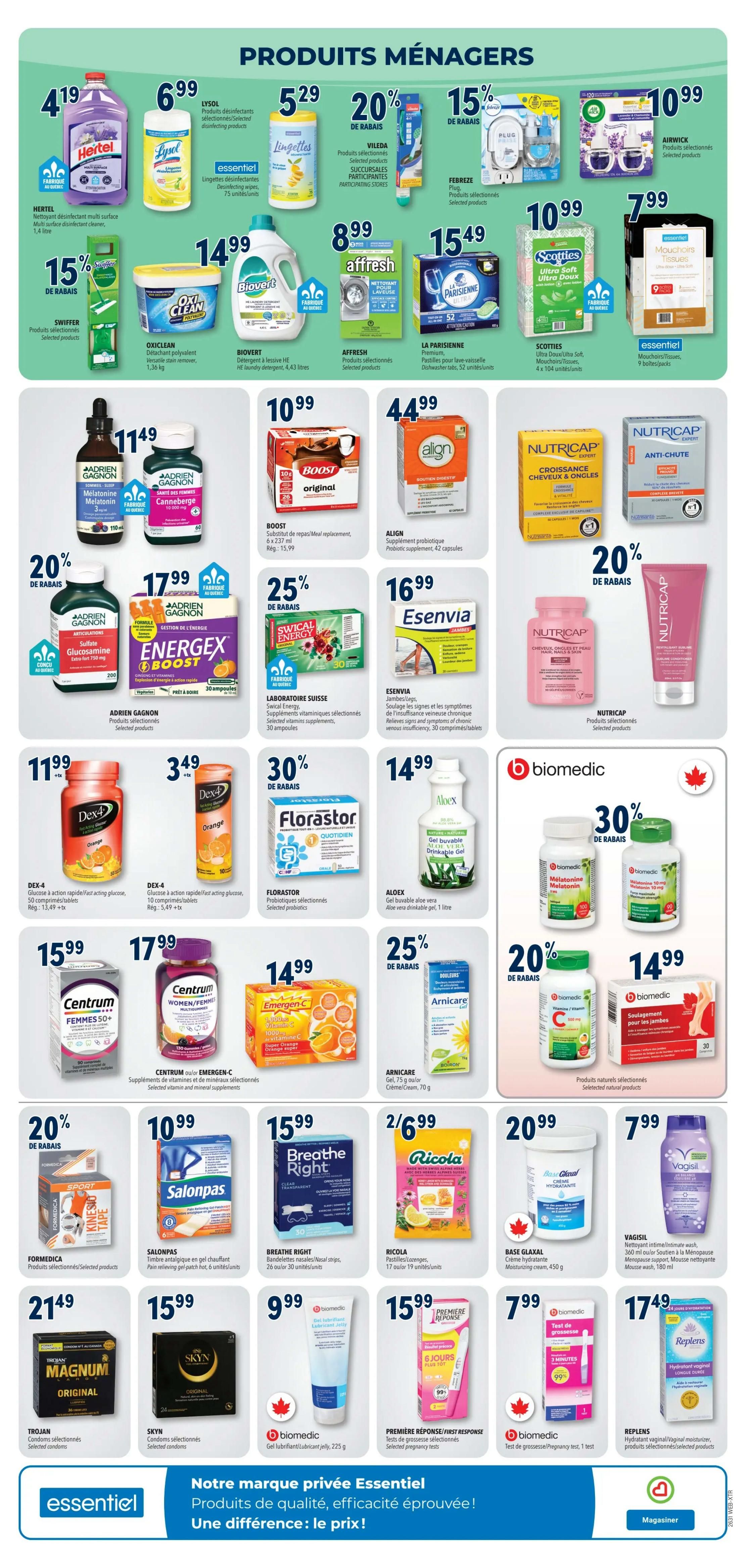 Familiprix Flyer July 30 to August 5