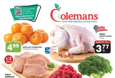 Coleman's Flyer July 30 to August 5