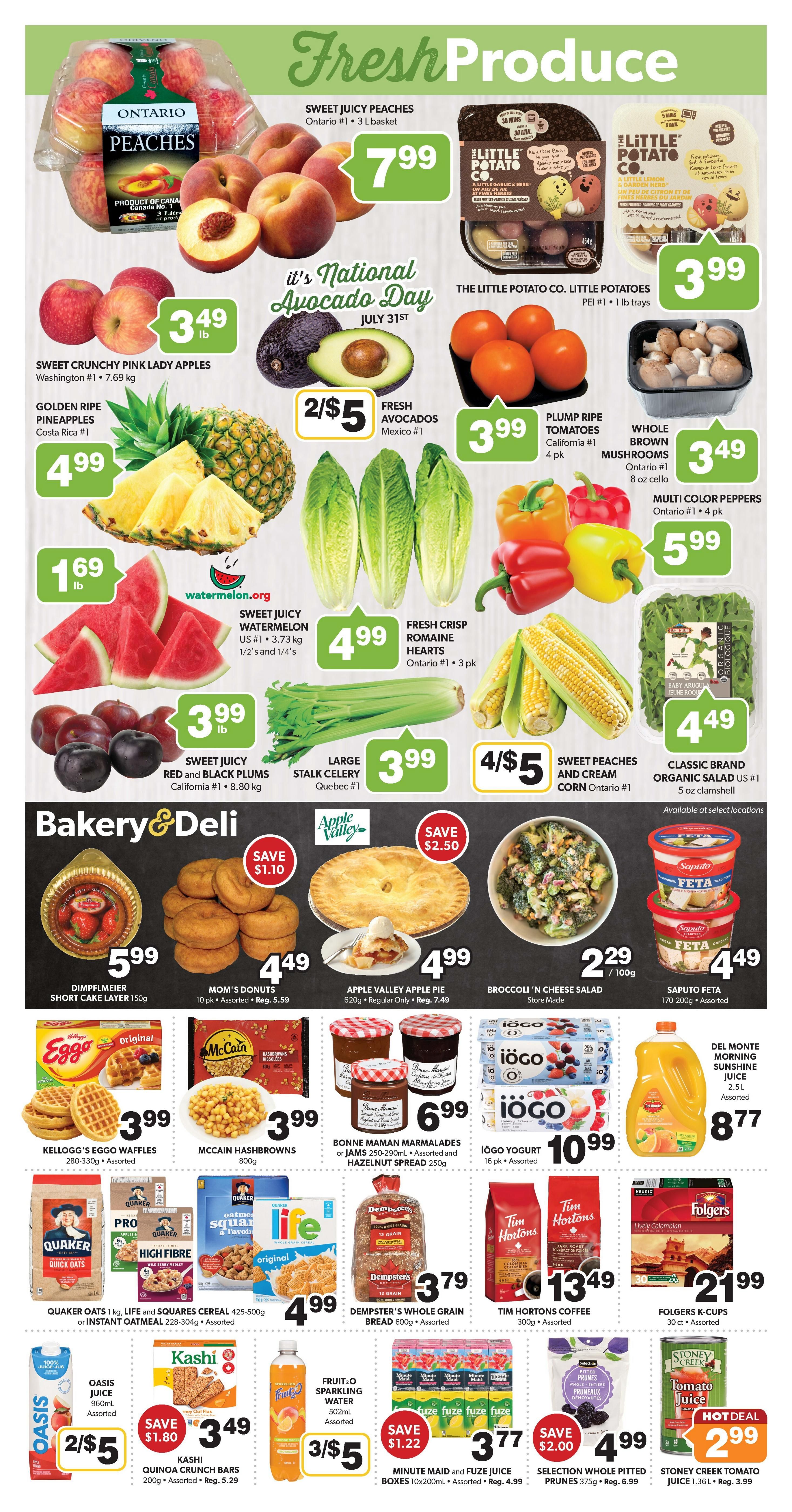 Coleman's Flyer July 30 to August 5