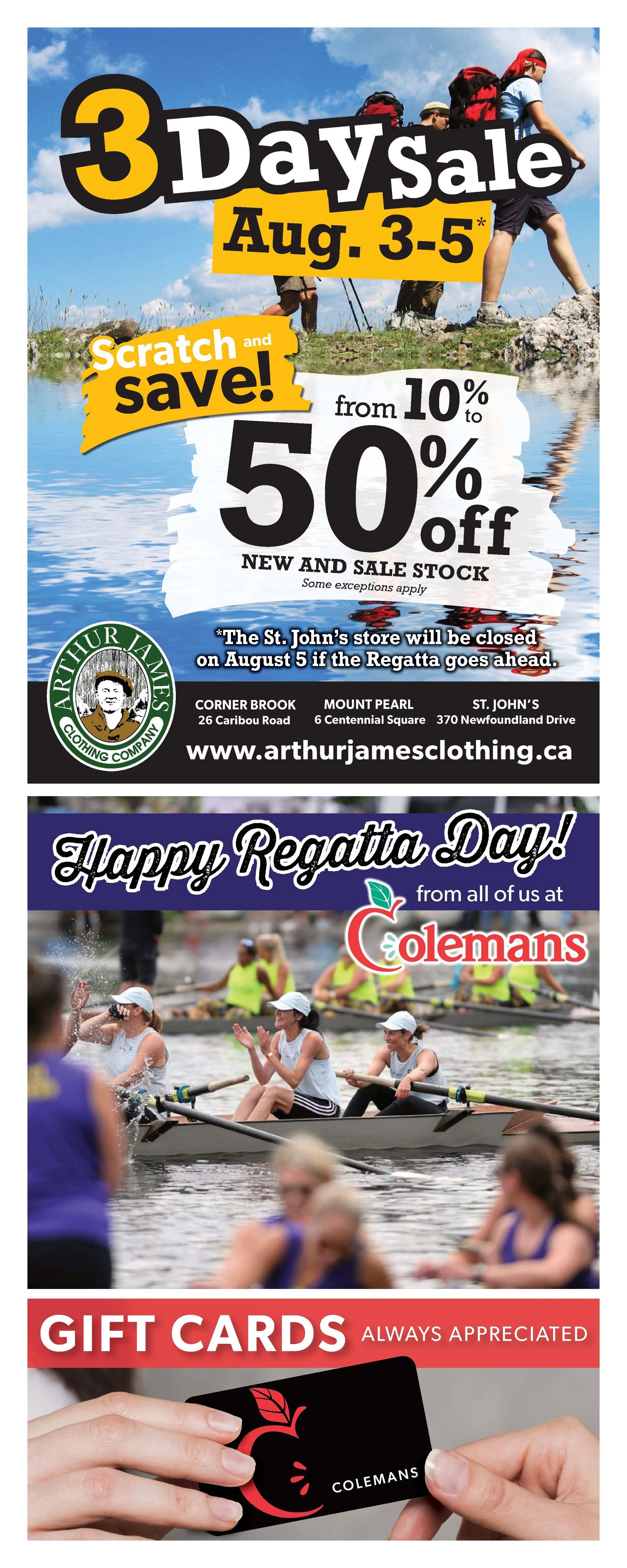 Coleman's Flyer July 30 to August 5