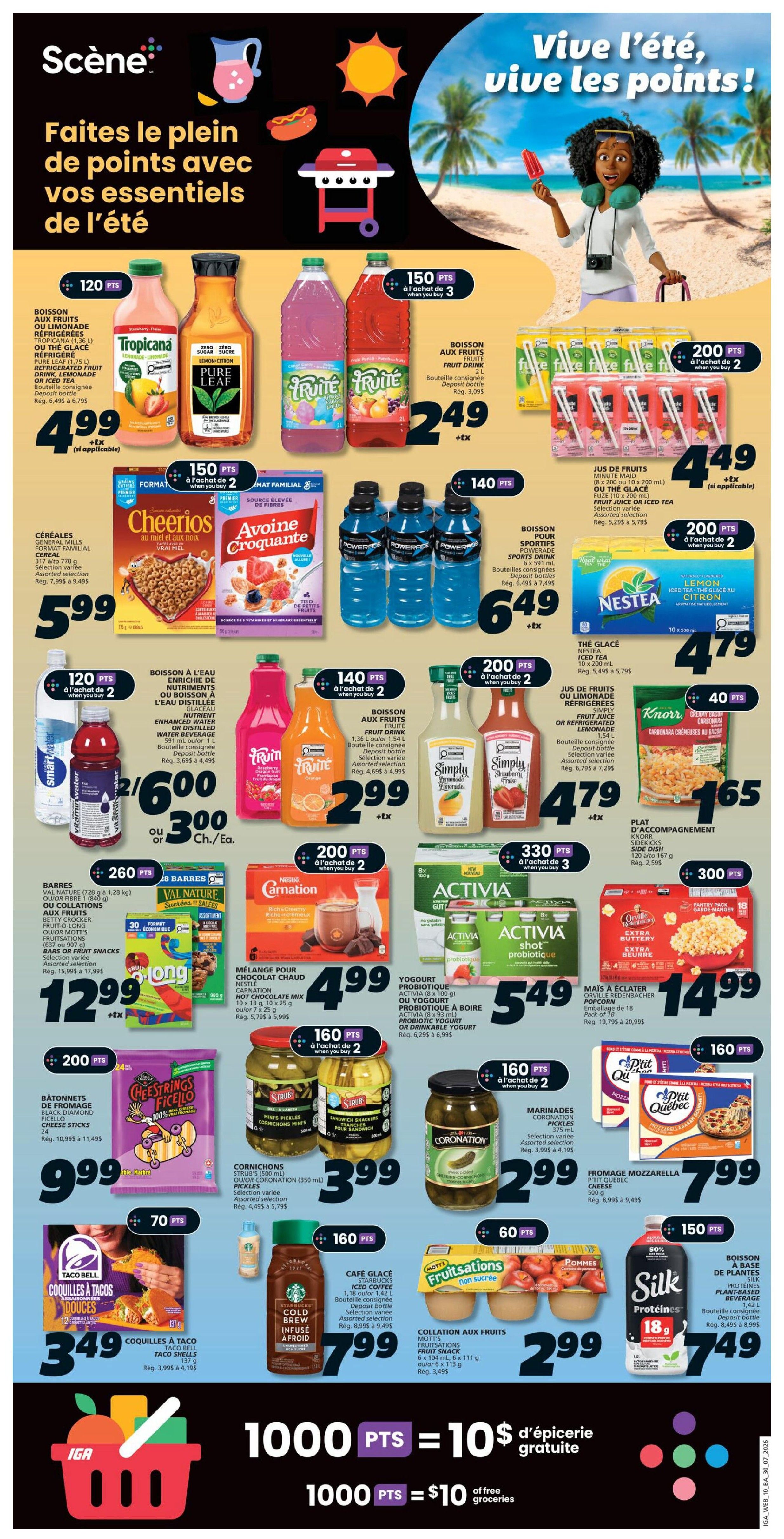 IGA (NB) Flyer July 30 to August 5