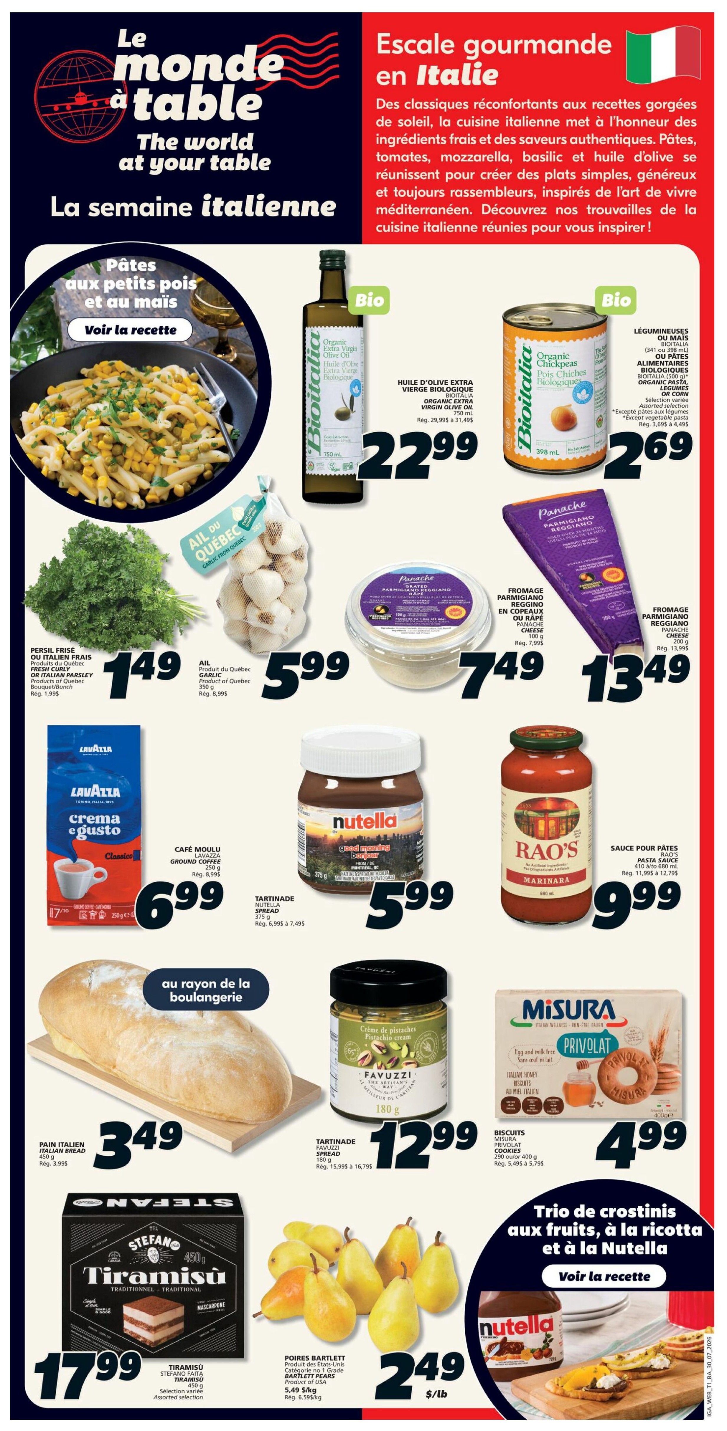 IGA (NB) Flyer July 30 to August 5