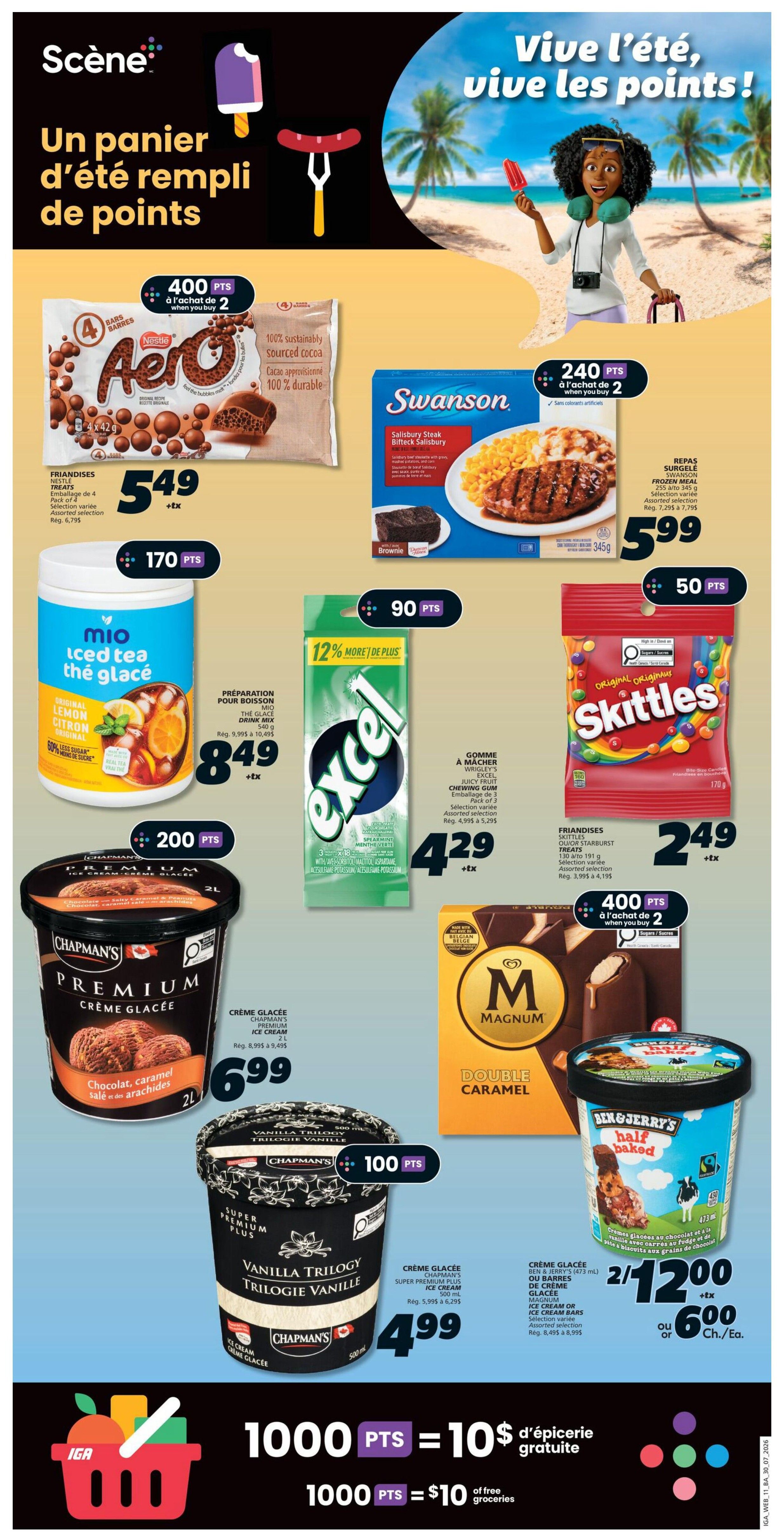 IGA (NB) Flyer July 30 to August 5