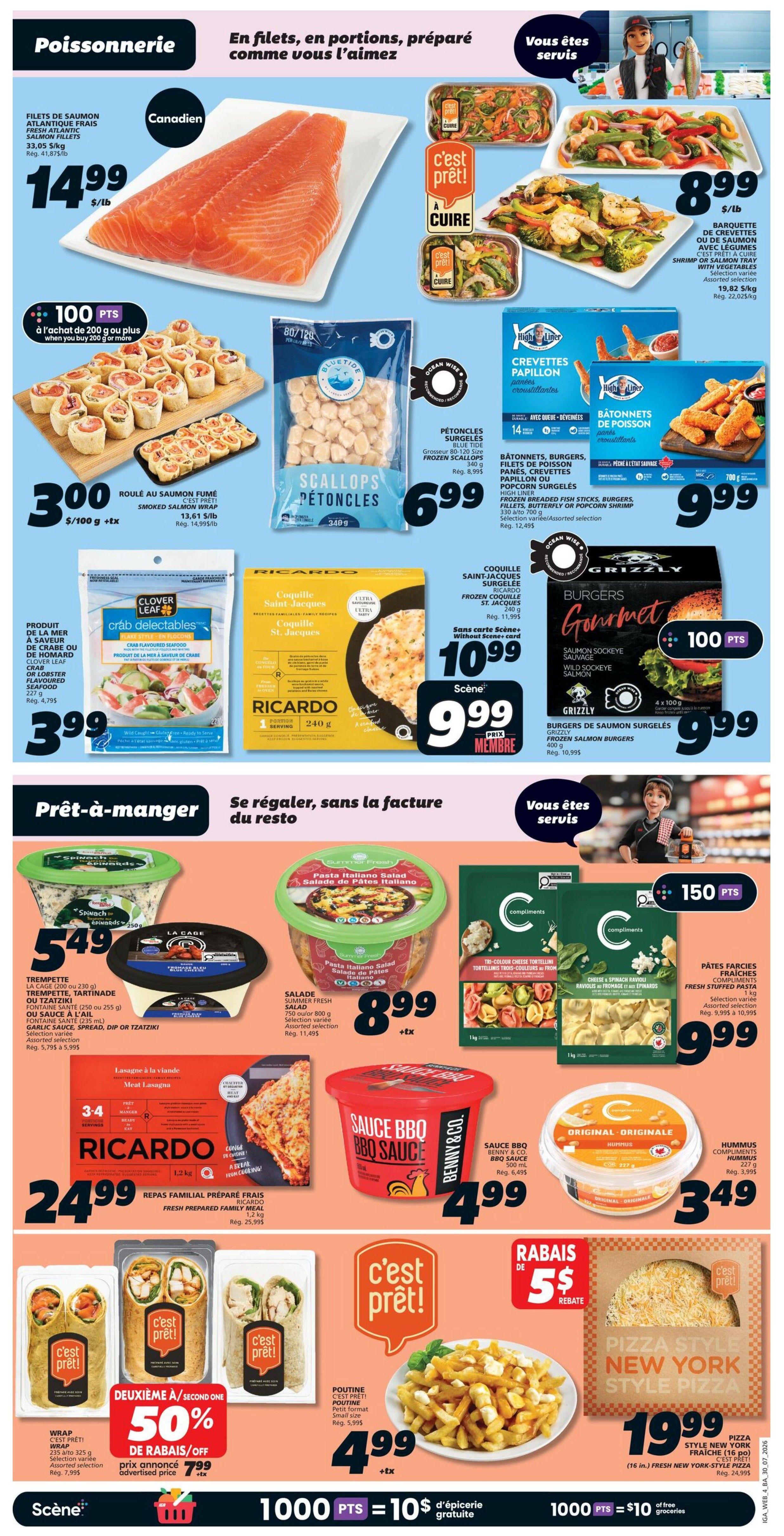 IGA (NB) Flyer July 30 to August 5