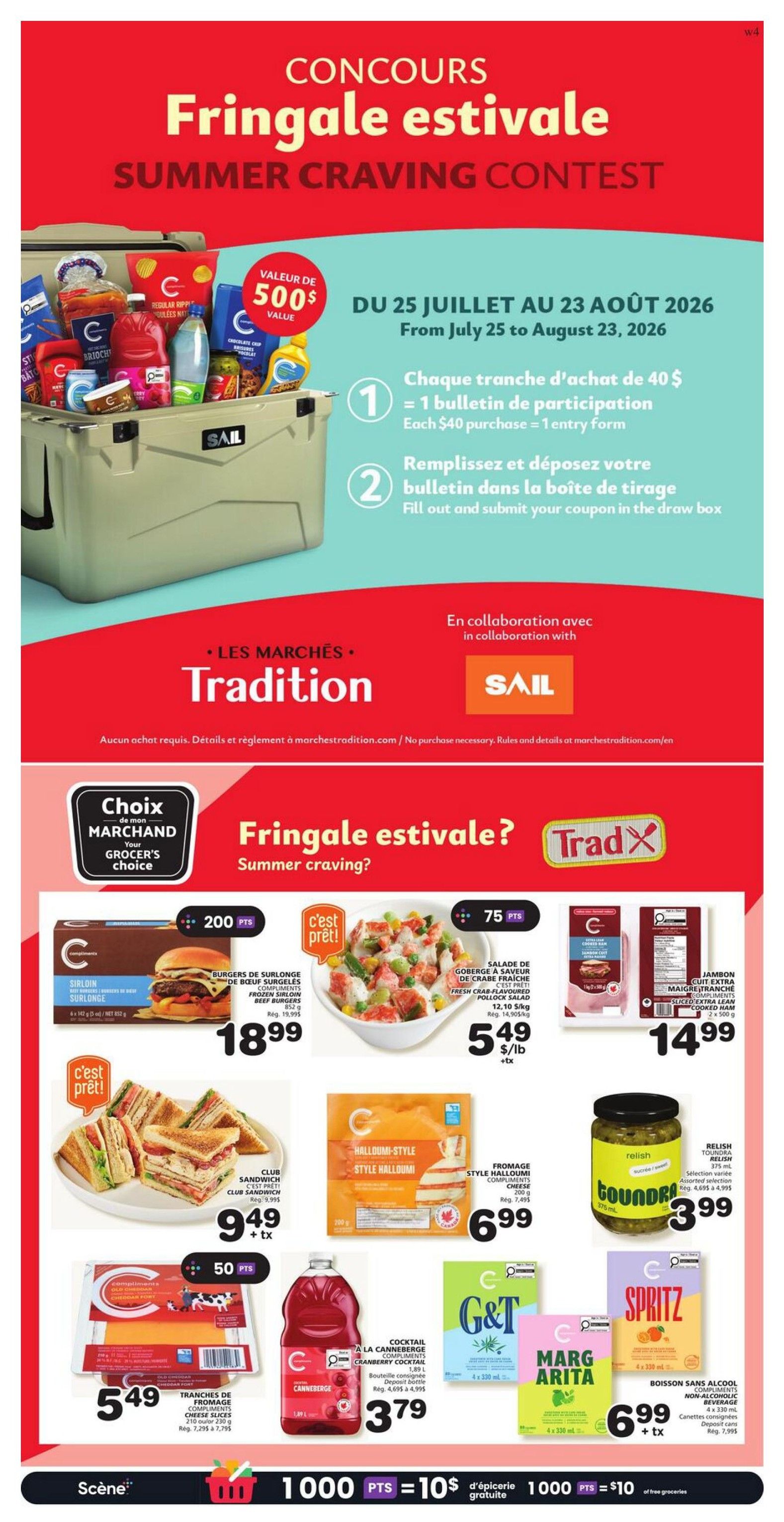 Marche Tradition (NB) Flyer July 30 to August 5