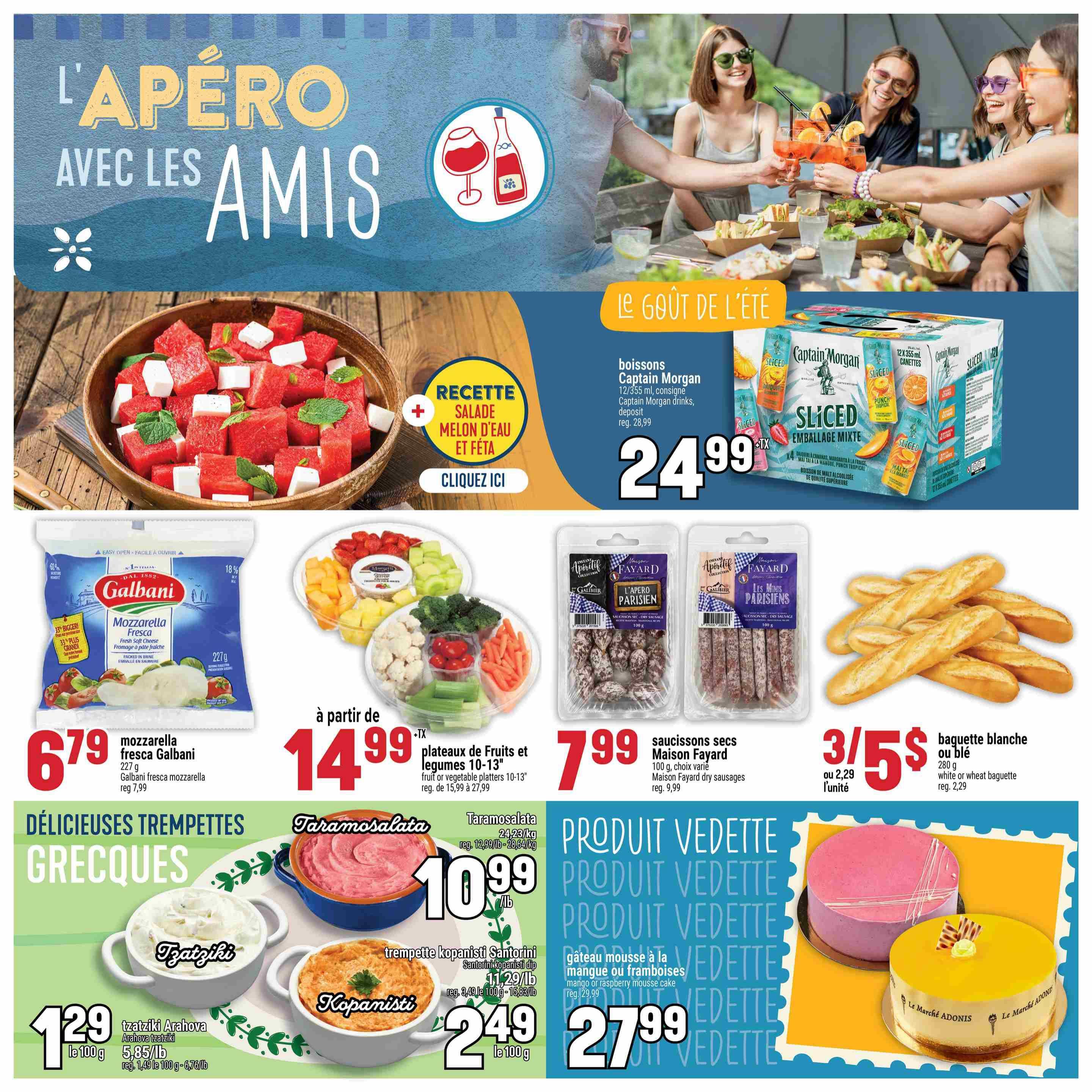Adonis (QC) Flyer July 30 to August 5