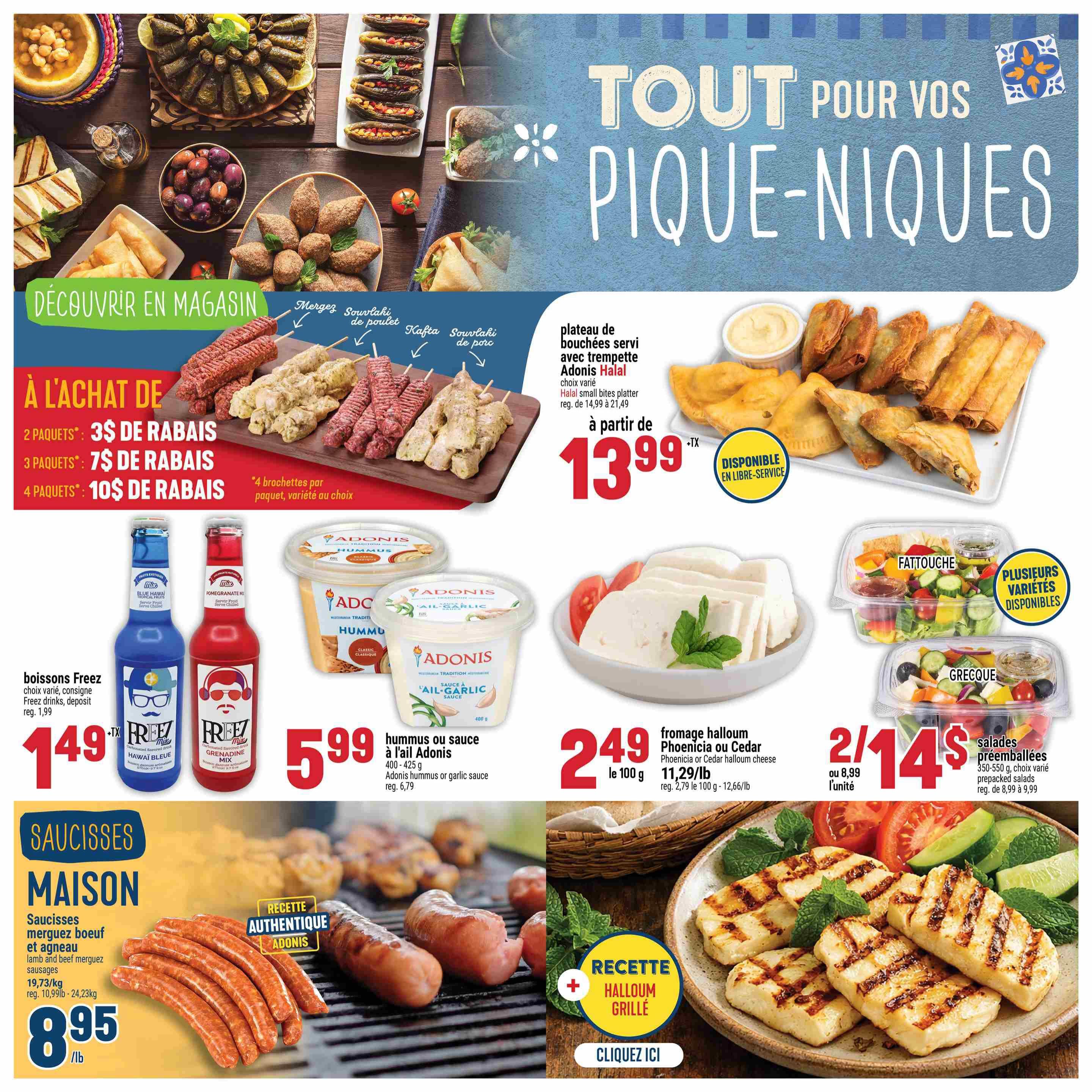 Adonis (QC) Flyer July 30 to August 5