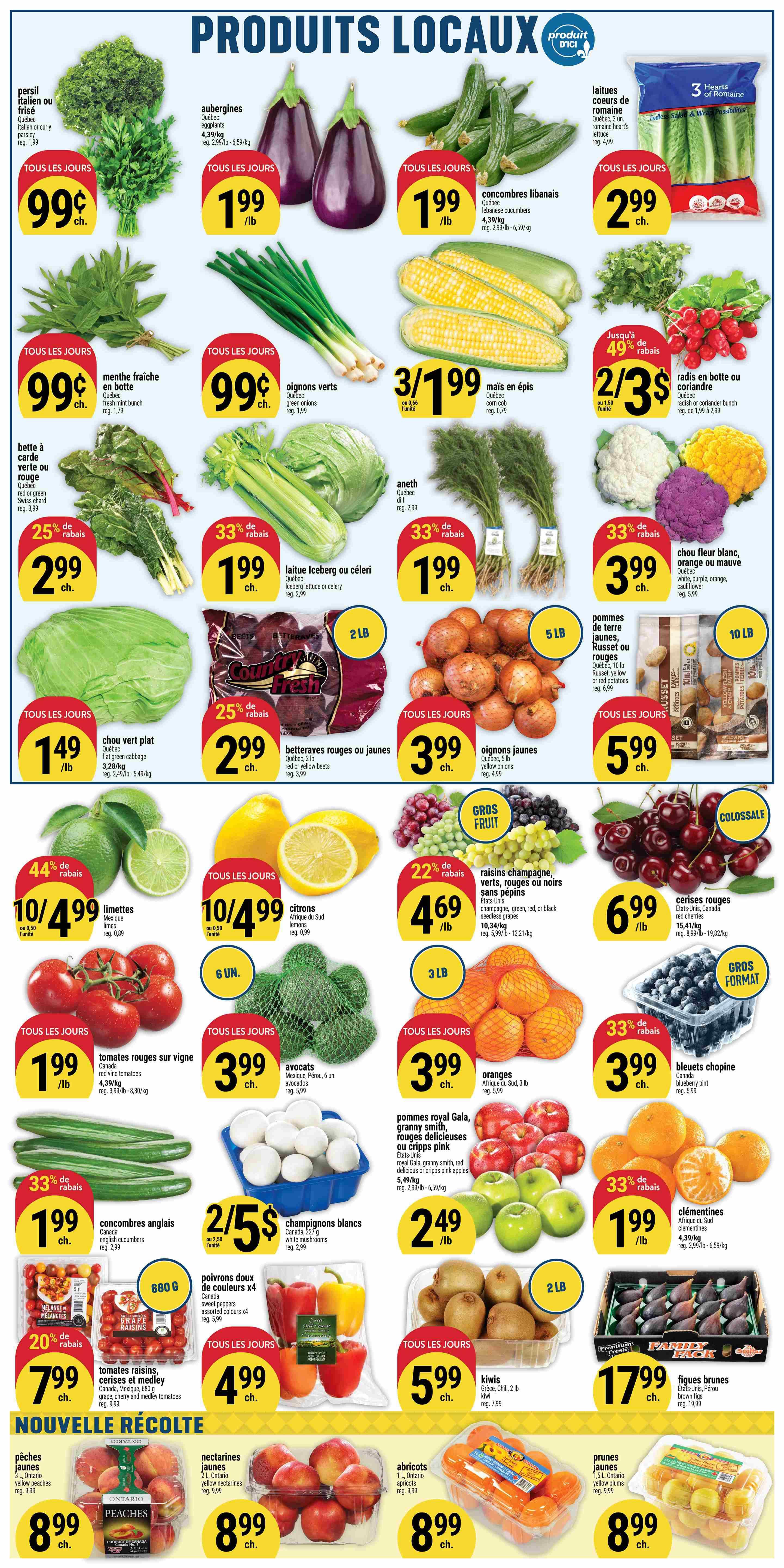 Adonis (QC) Flyer July 30 to August 5