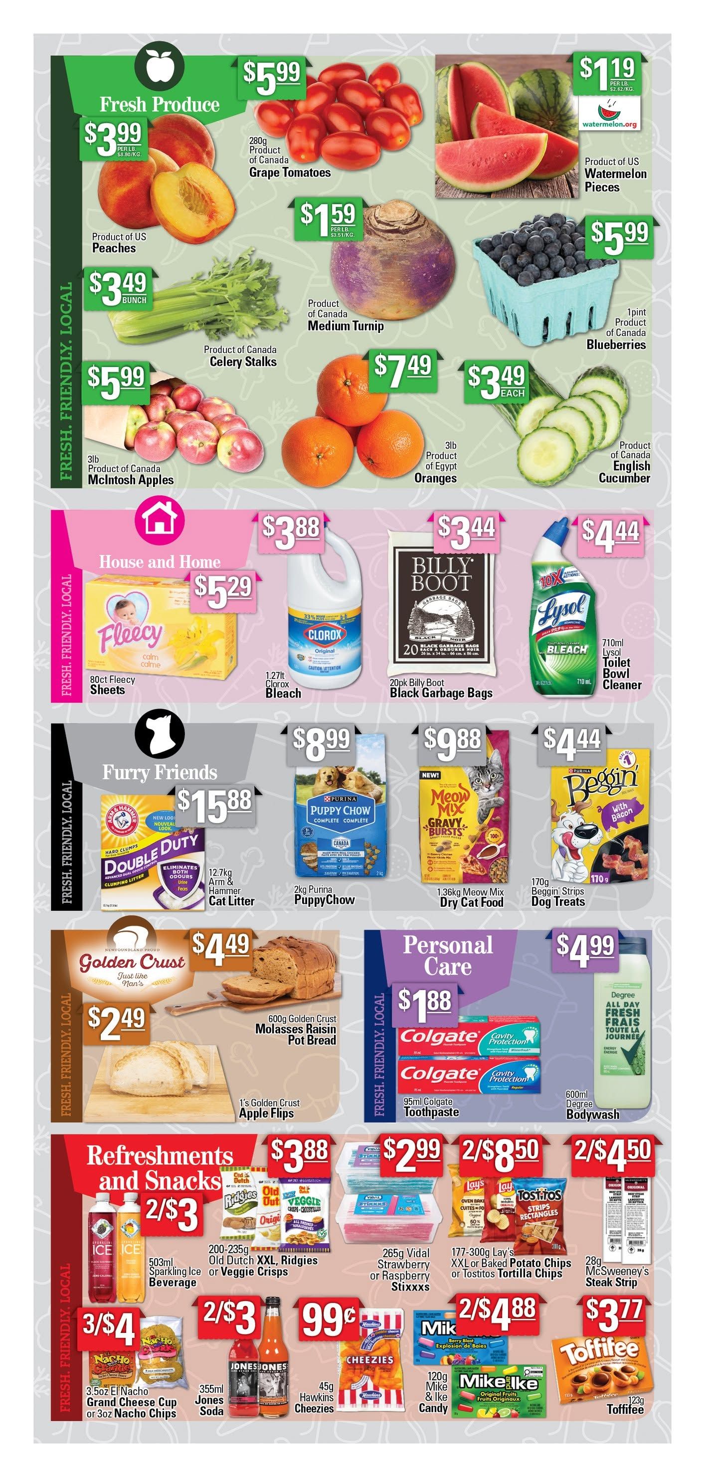 Value Grocer Flyer July 30 to August 5