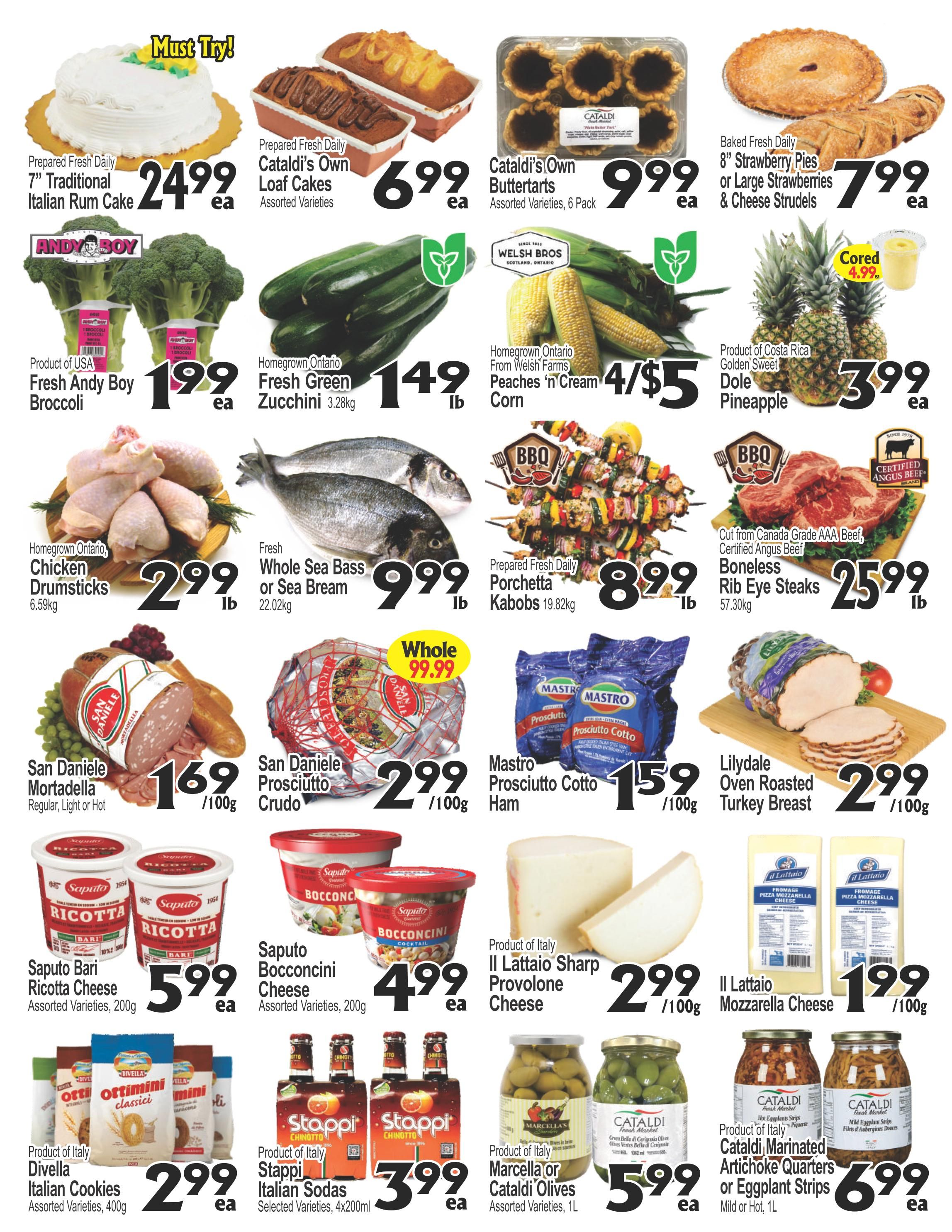 Cataldi Fresh Market Flyer July 29 to August 4