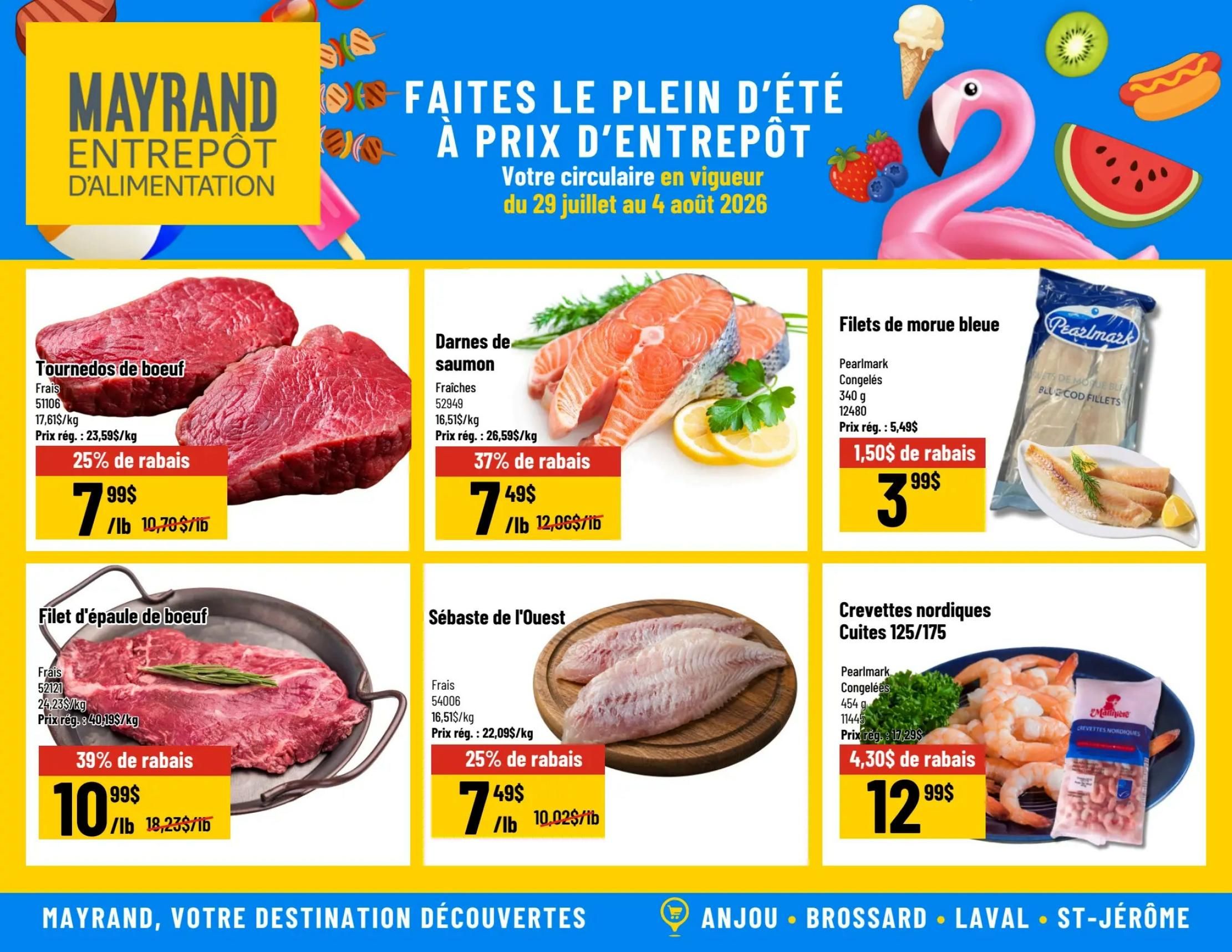 Mayrand Flyer July 29 to August 4