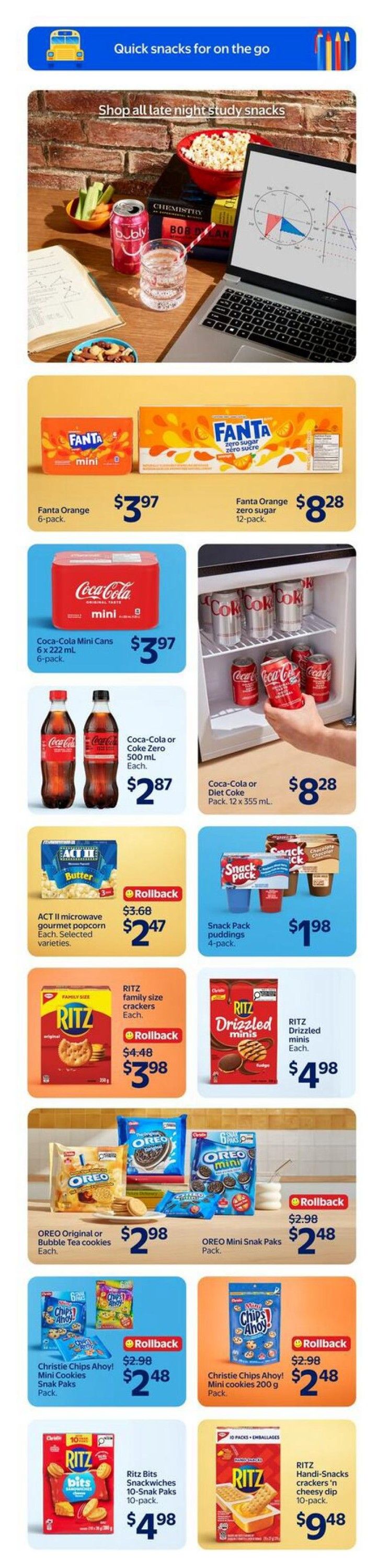 Walmart (West) Flyer July 30 to August 5