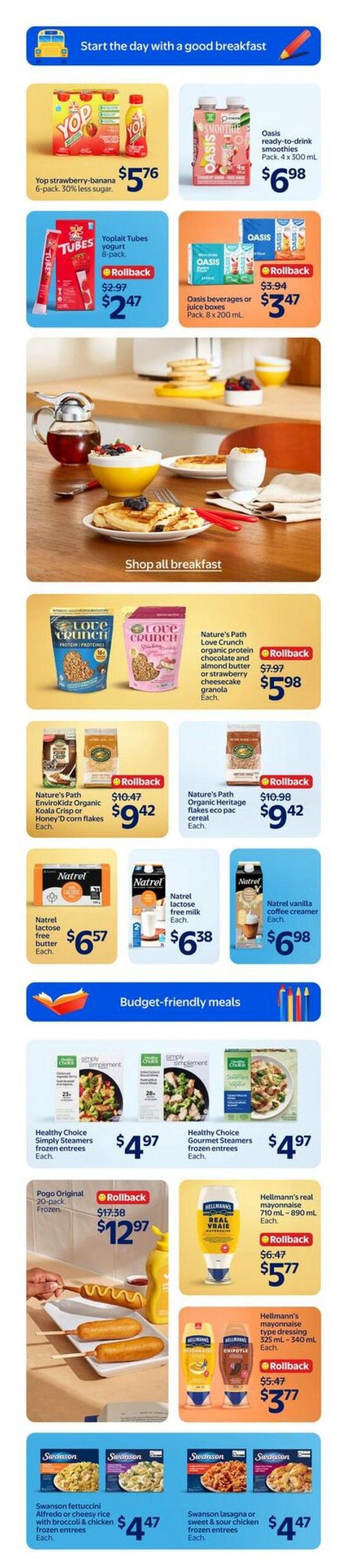 Walmart (West) Flyer July 30 to August 5