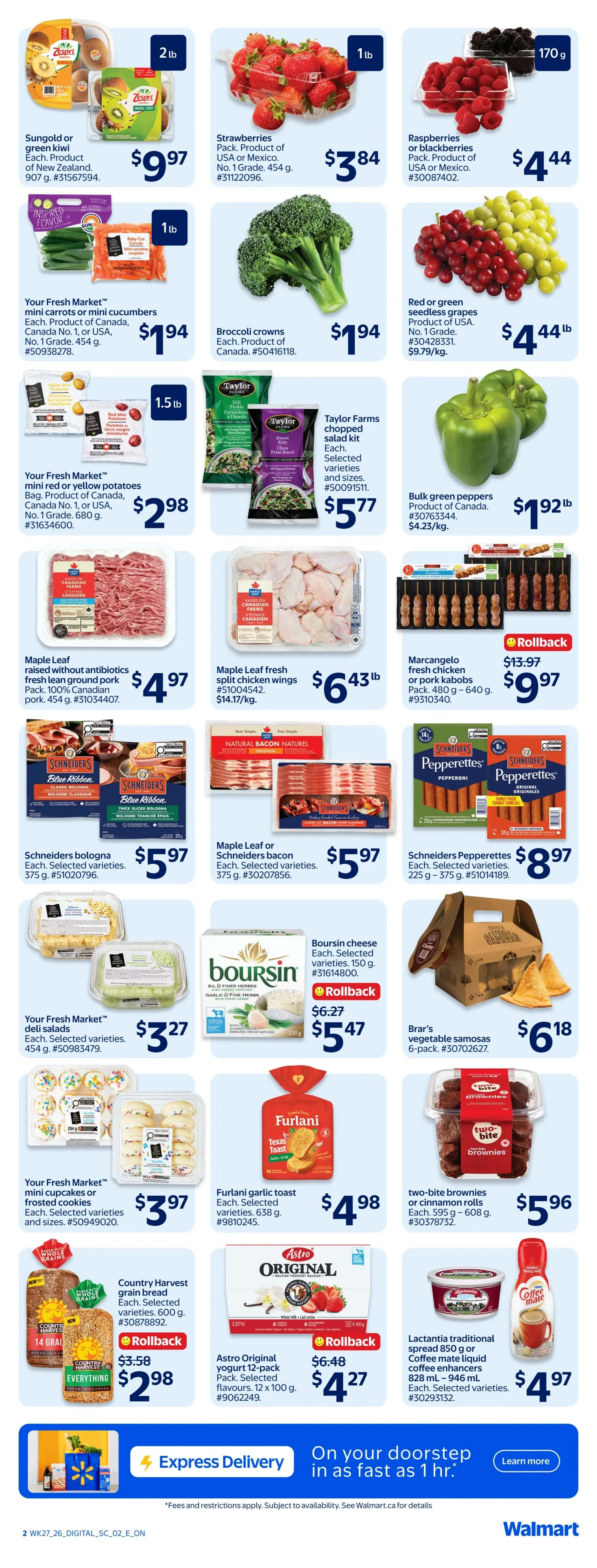 Walmart (ON) Flyer July 30 to August 5