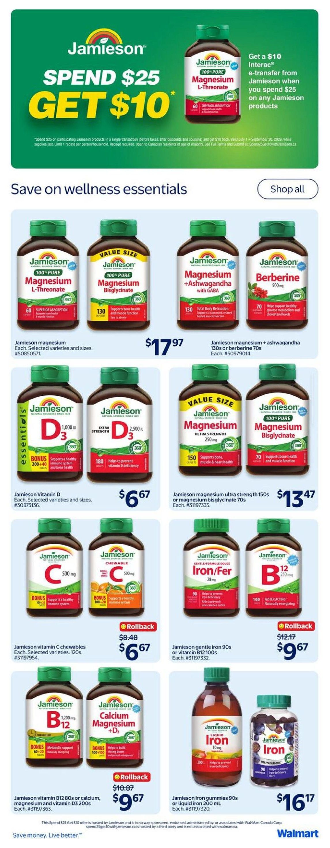 Walmart (ON) Flyer July 30 to August 5