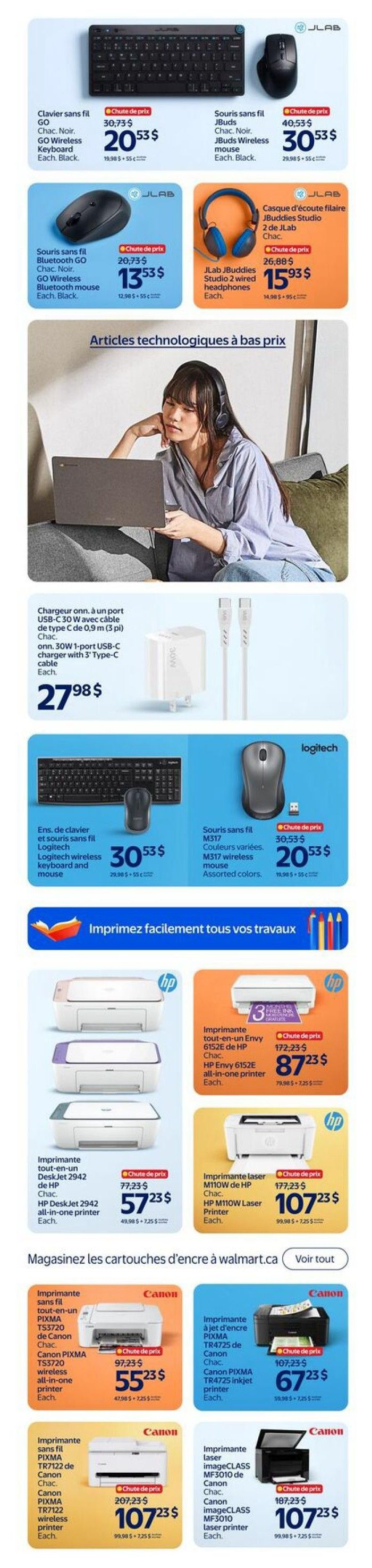 Walmart (QC) Flyer July 30 to August 5