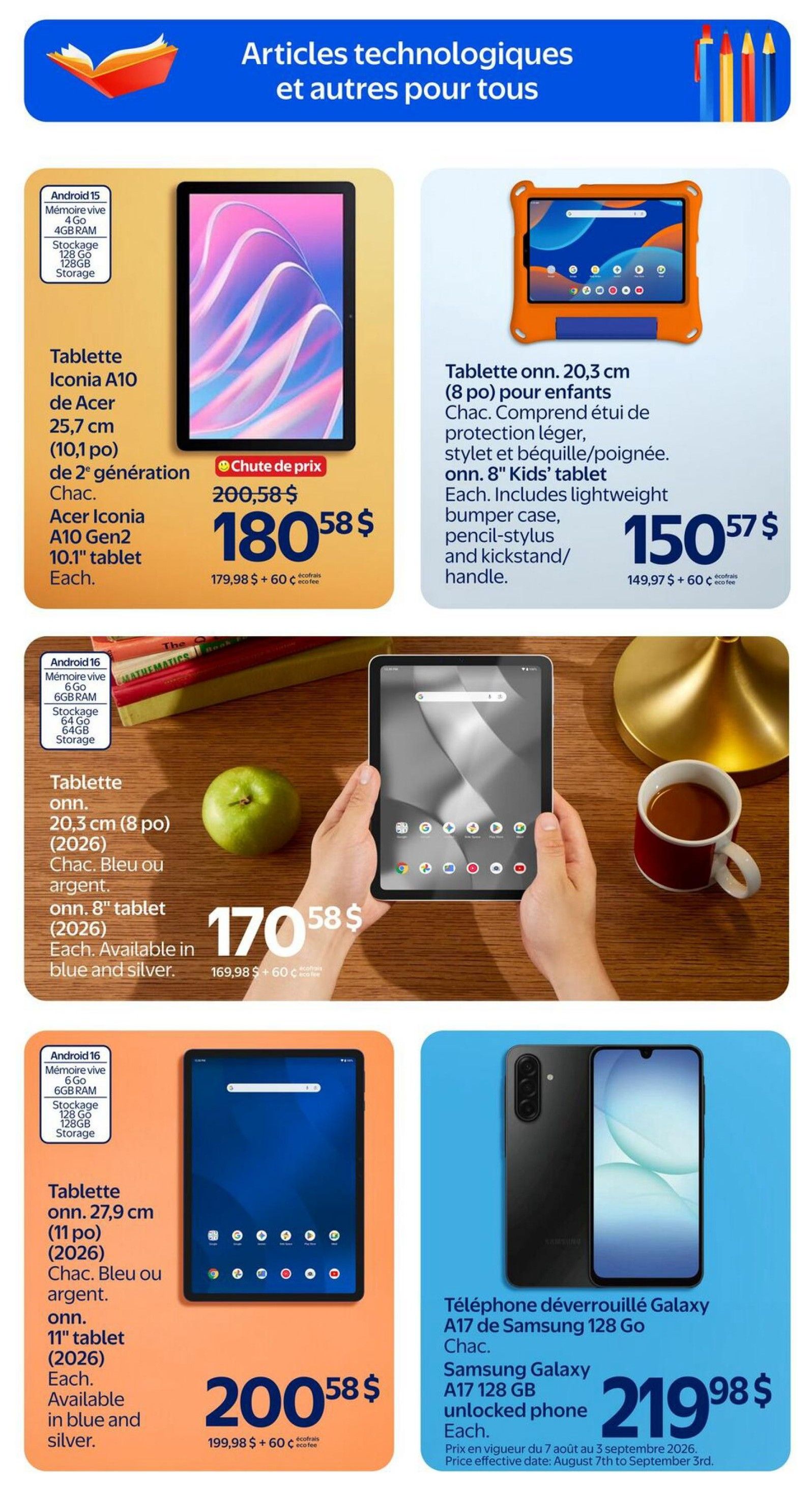 Walmart (QC) Flyer July 30 to August 5
