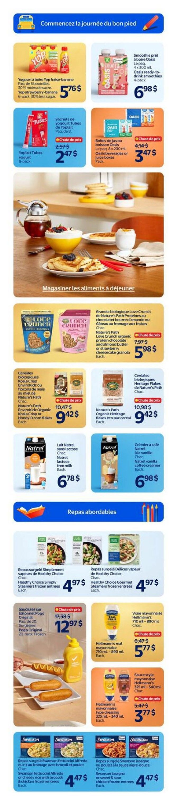 Walmart (QC) Flyer July 30 to August 5