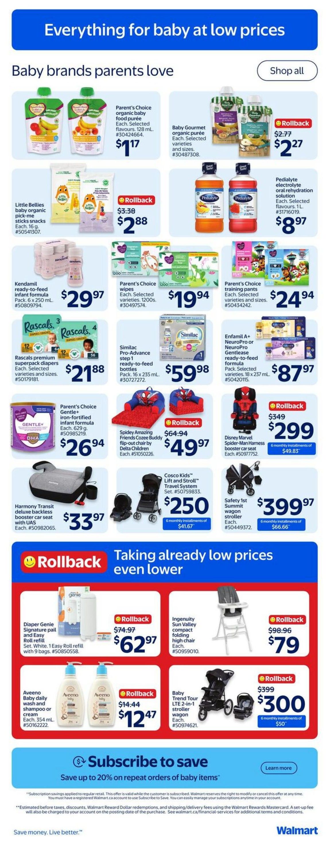 Walmart (Atlantic) Flyer July 30 to August 5