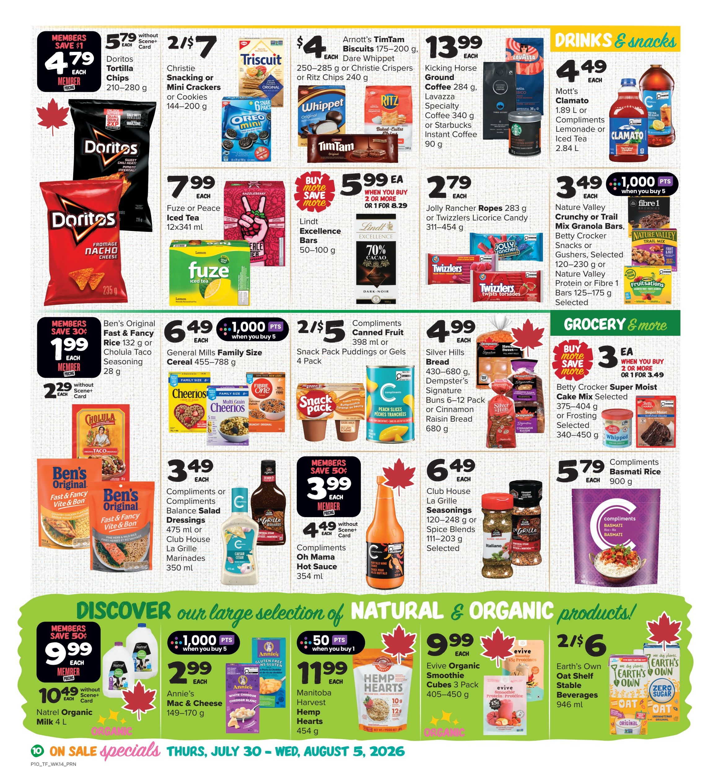 Thrifty Foods Flyer July 30 to August 5
