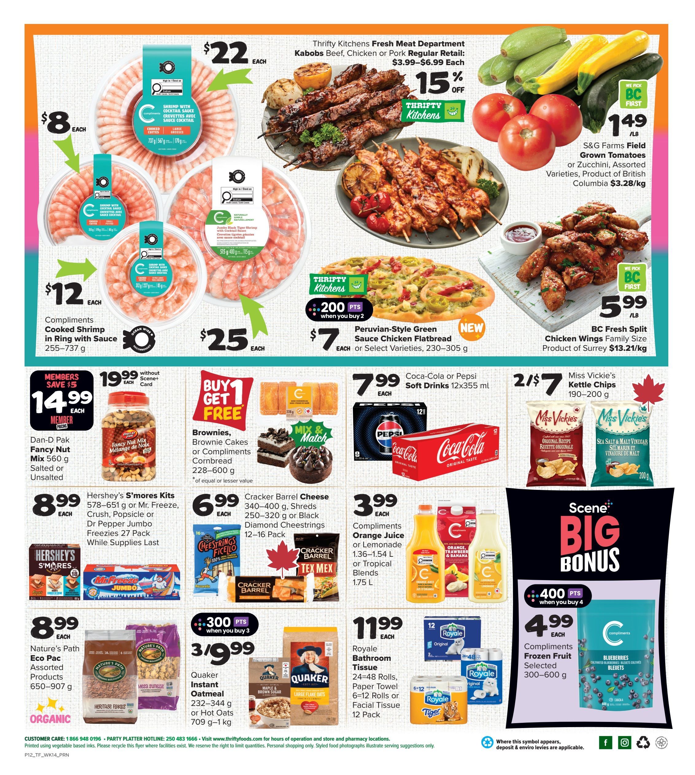 Thrifty Foods Flyer July 30 to August 5