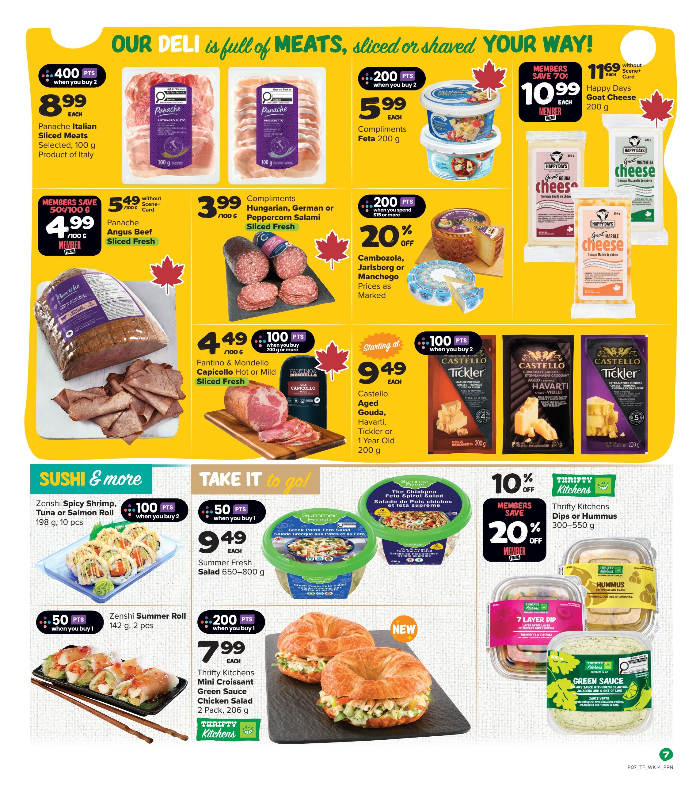 Thrifty Foods Flyer July 30 to August 5