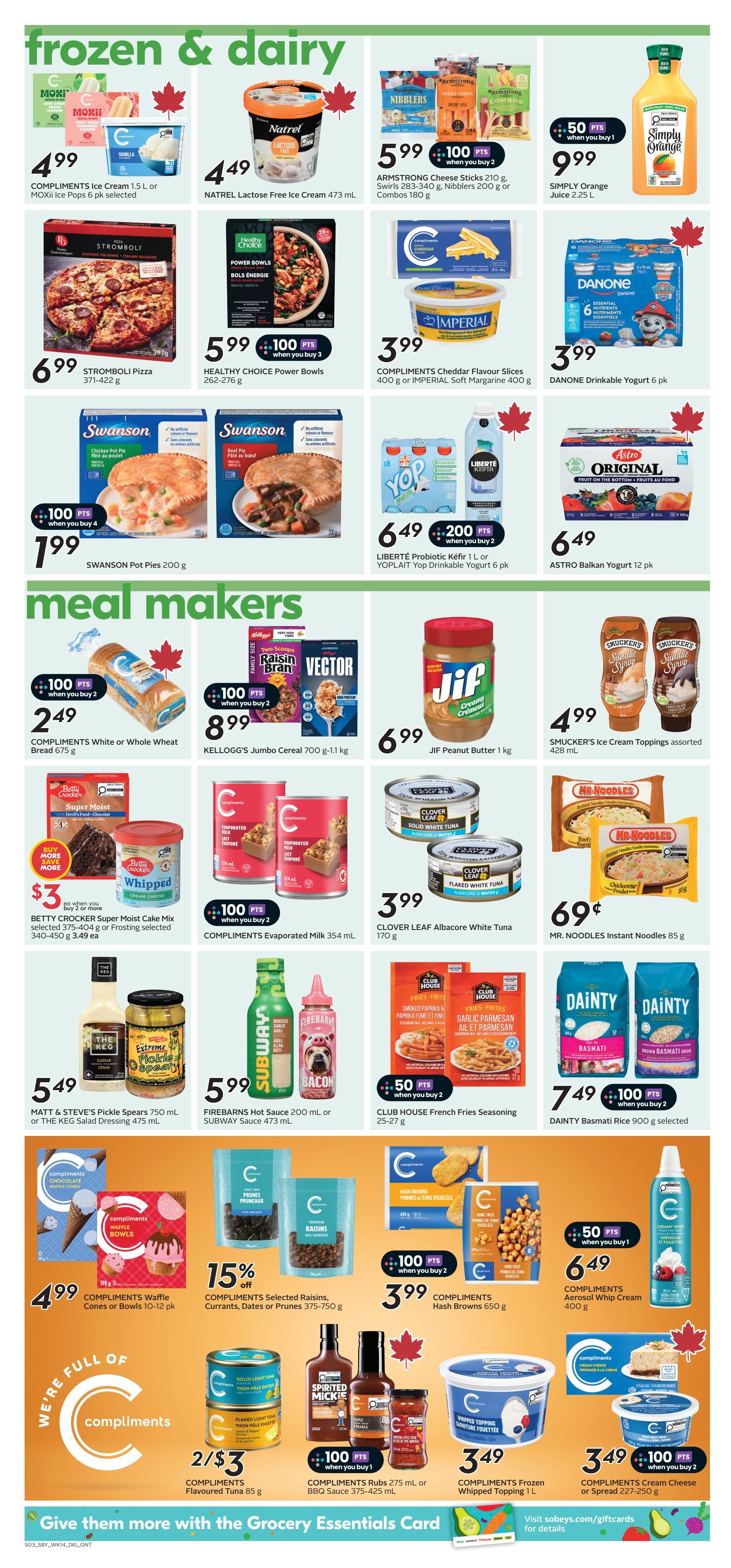 Sobeys (ON) Flyer July 30 to August 5