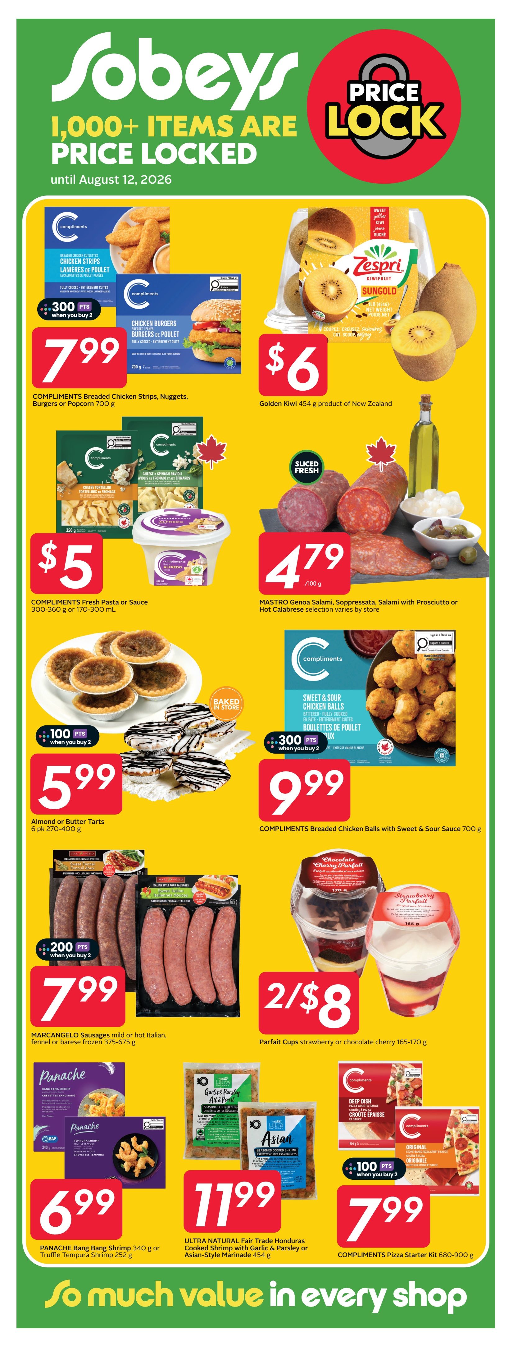 Sobeys (ON) Flyer July 30 to August 5