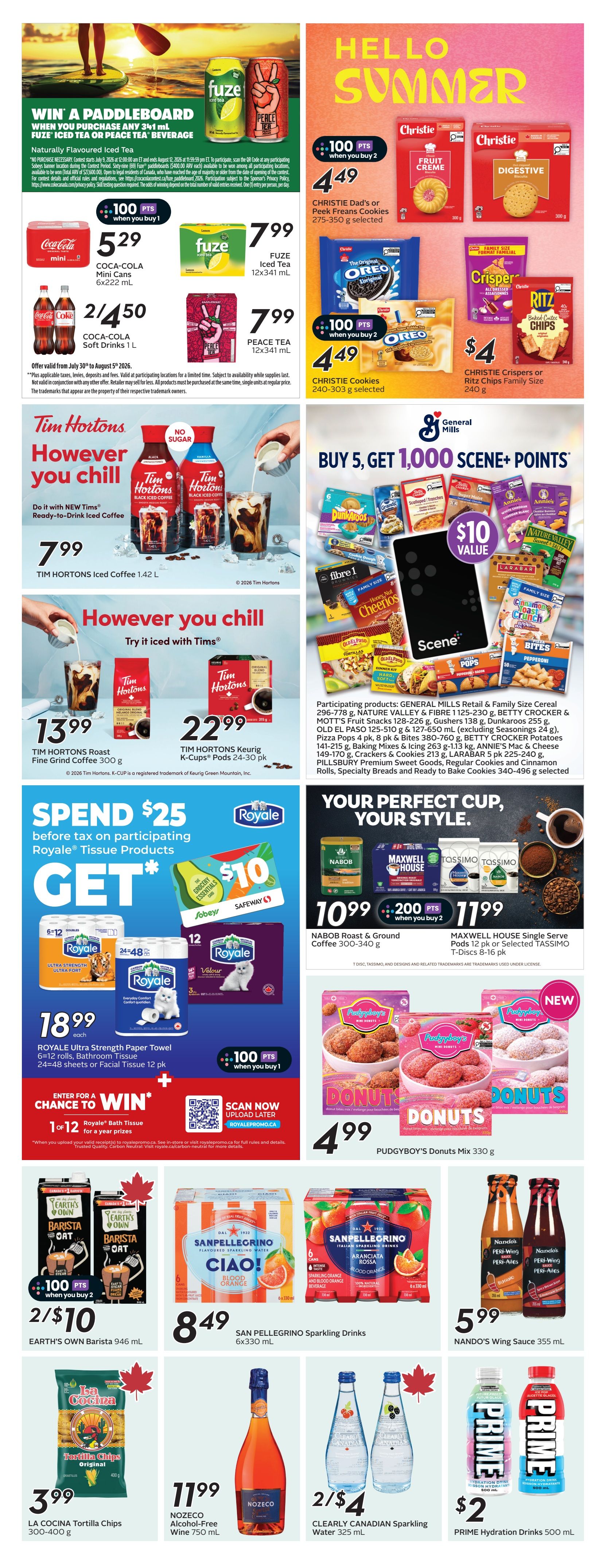 Sobeys (ON) Flyer July 30 to August 5