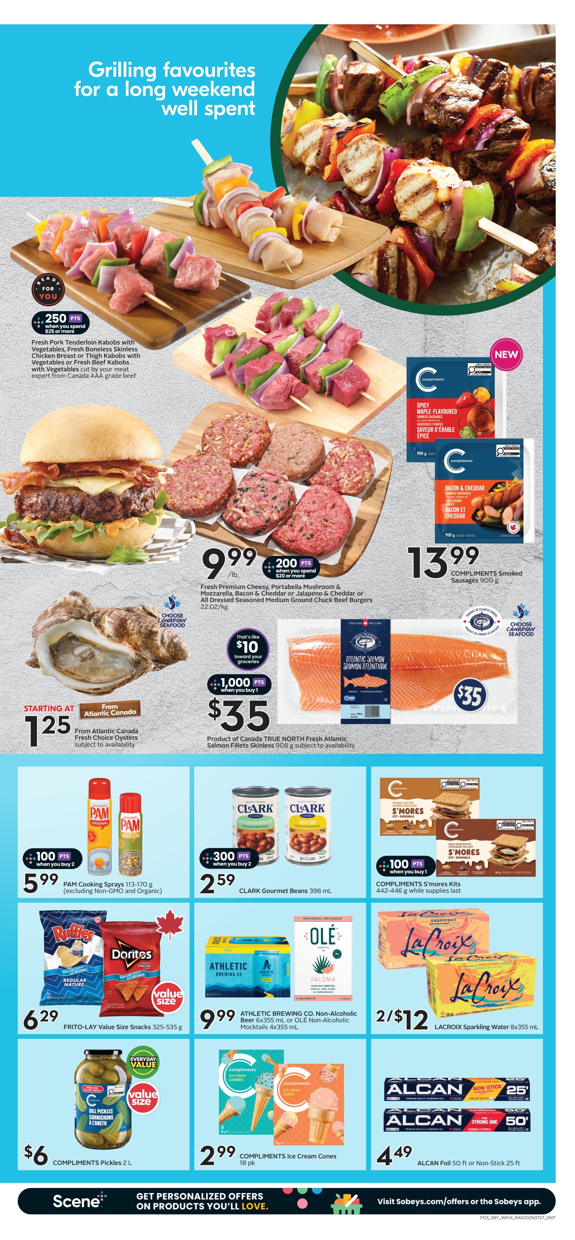 Sobeys (ON) Flyer July 30 to August 5
