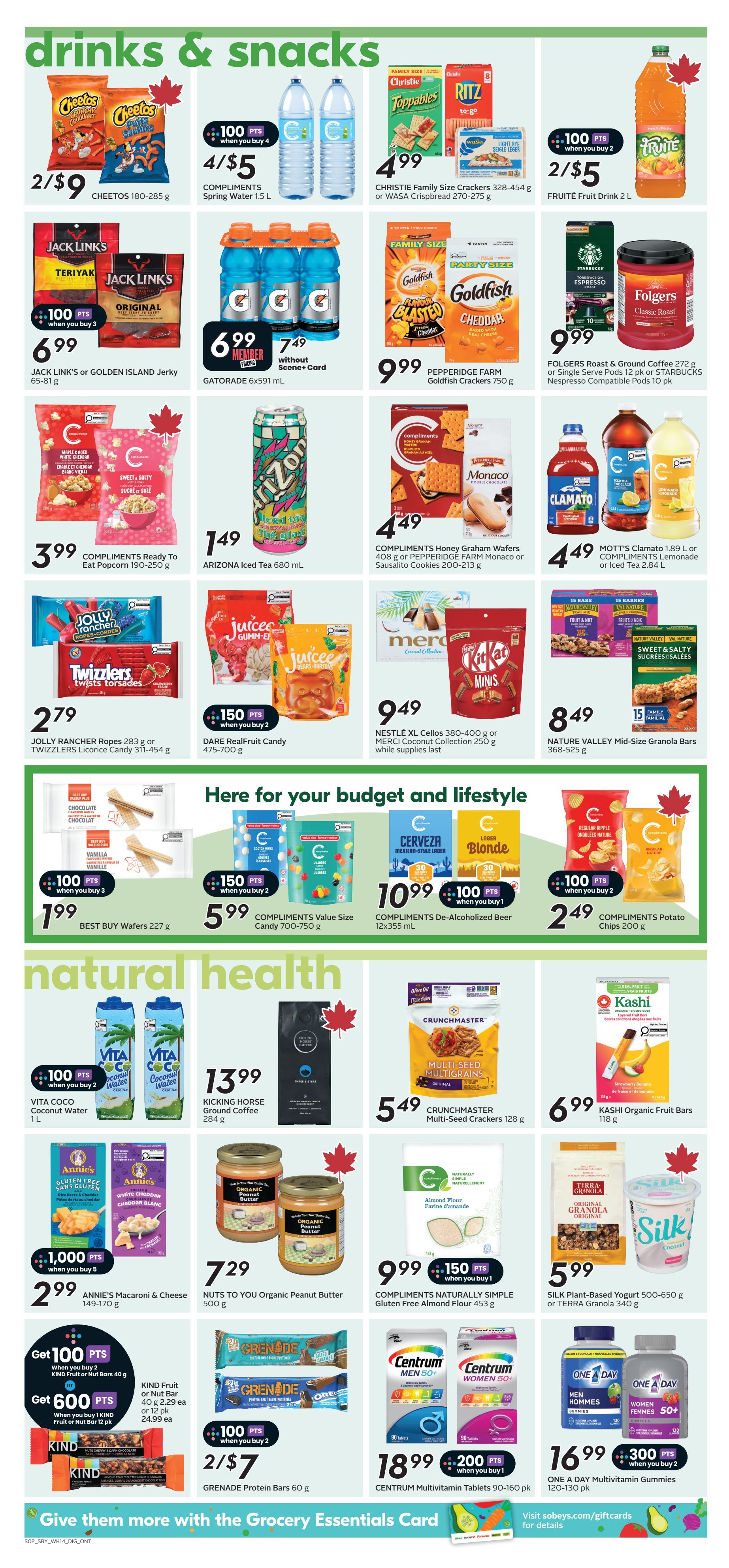 Sobeys (ON) Flyer July 30 to August 5