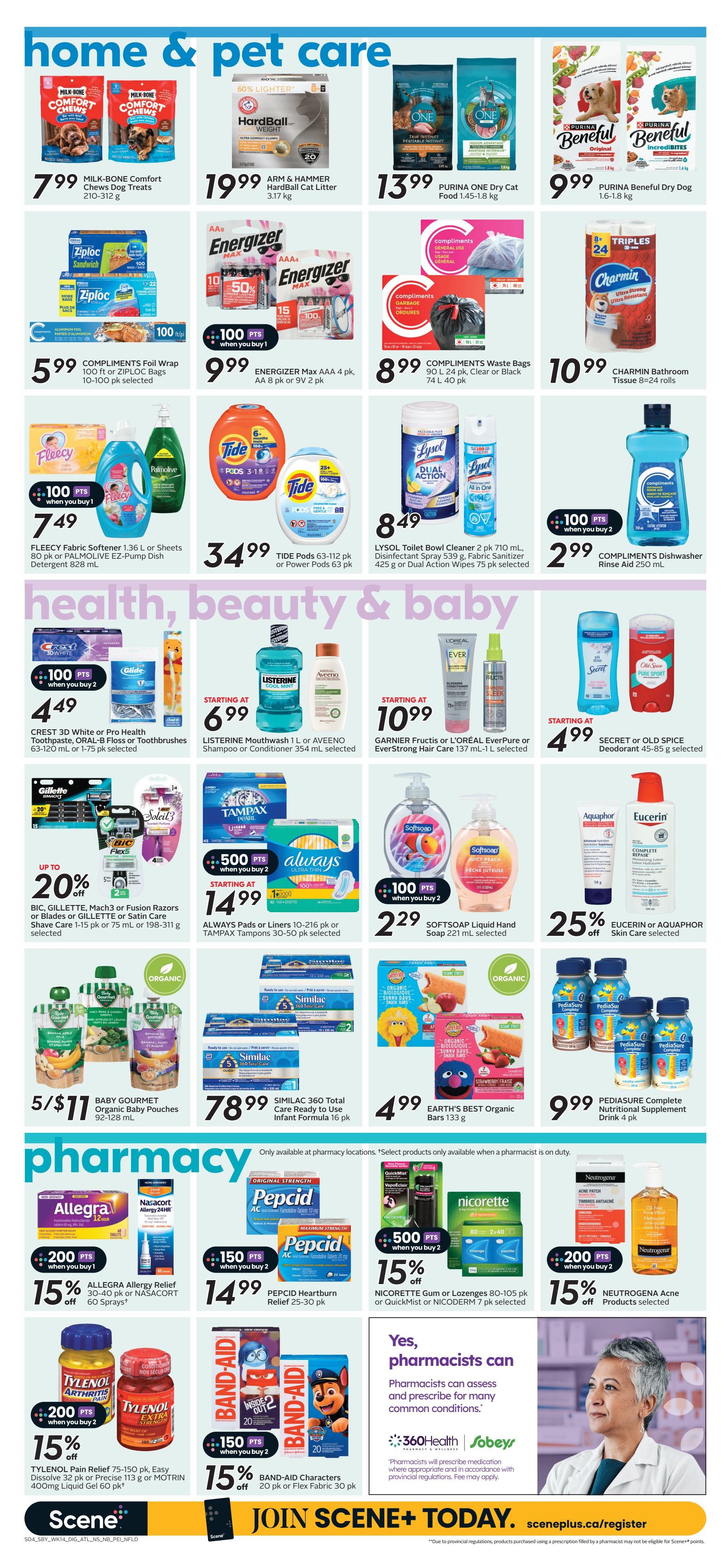 Sobeys (Atlantic) Flyer July 30 to August 5