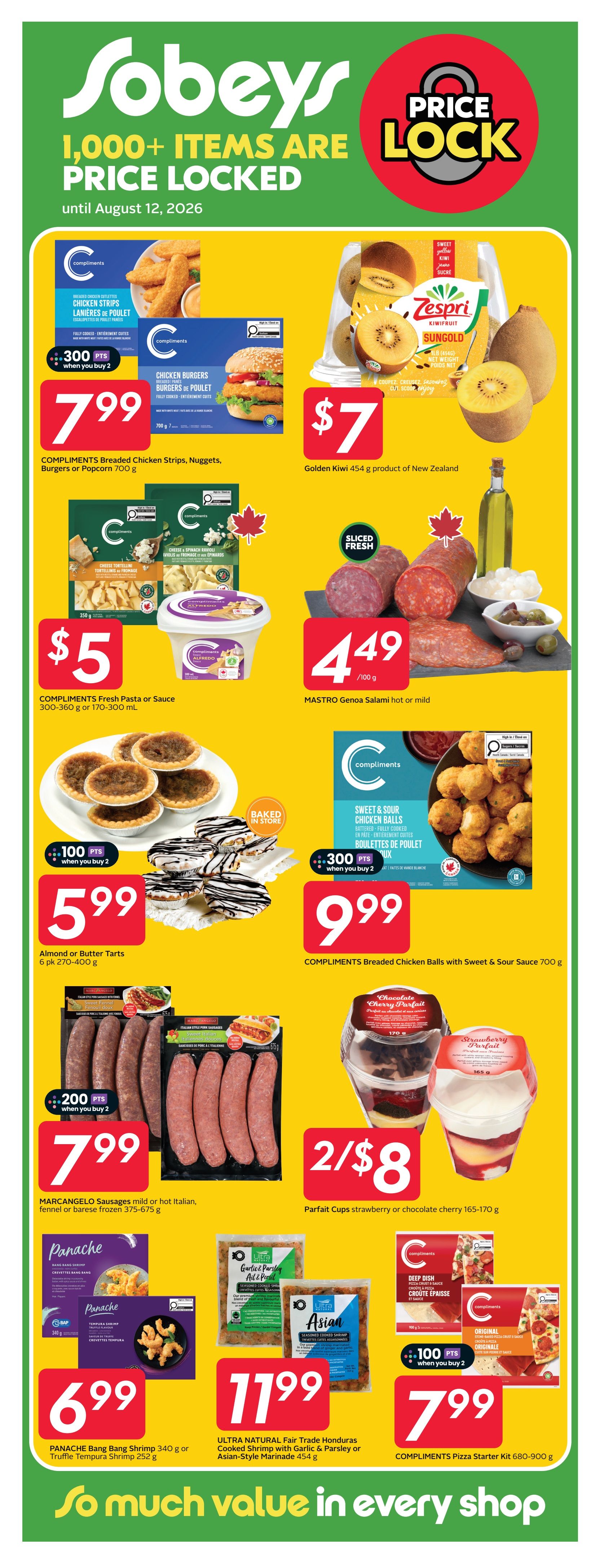 Sobeys (Atlantic) Flyer July 30 to August 5