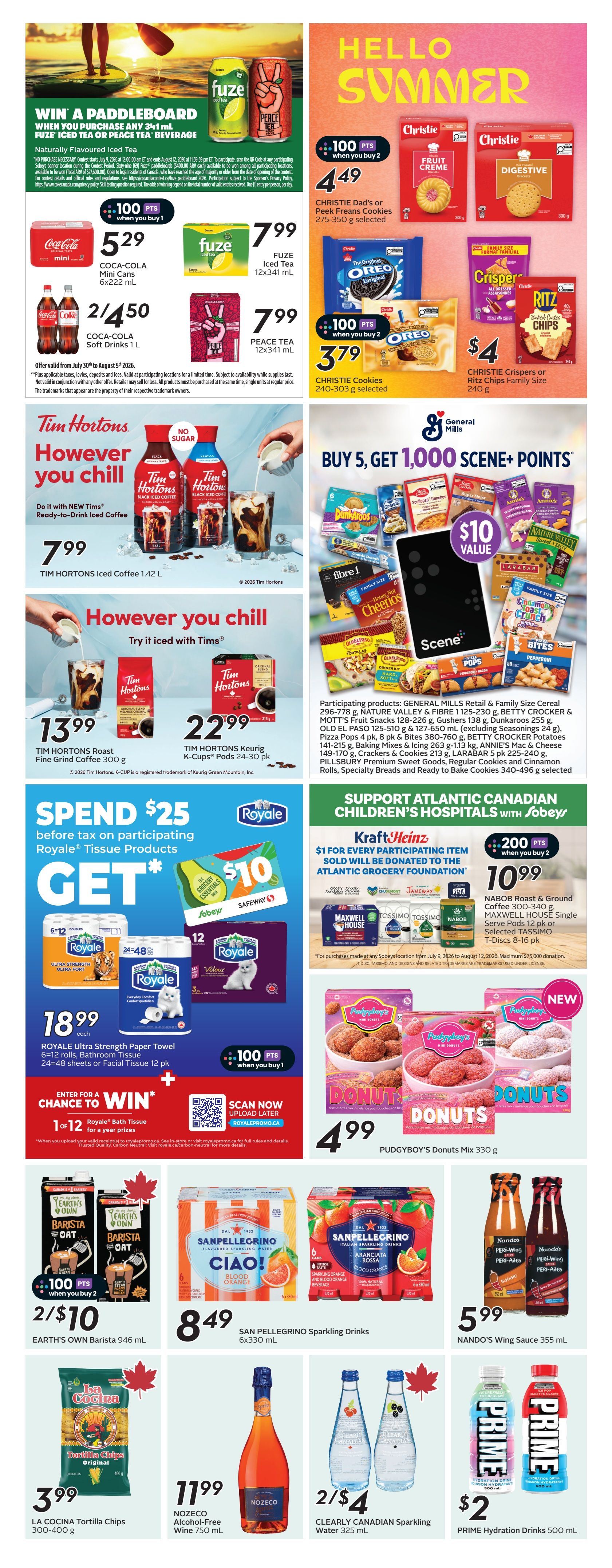 Sobeys (Atlantic) Flyer July 30 to August 5