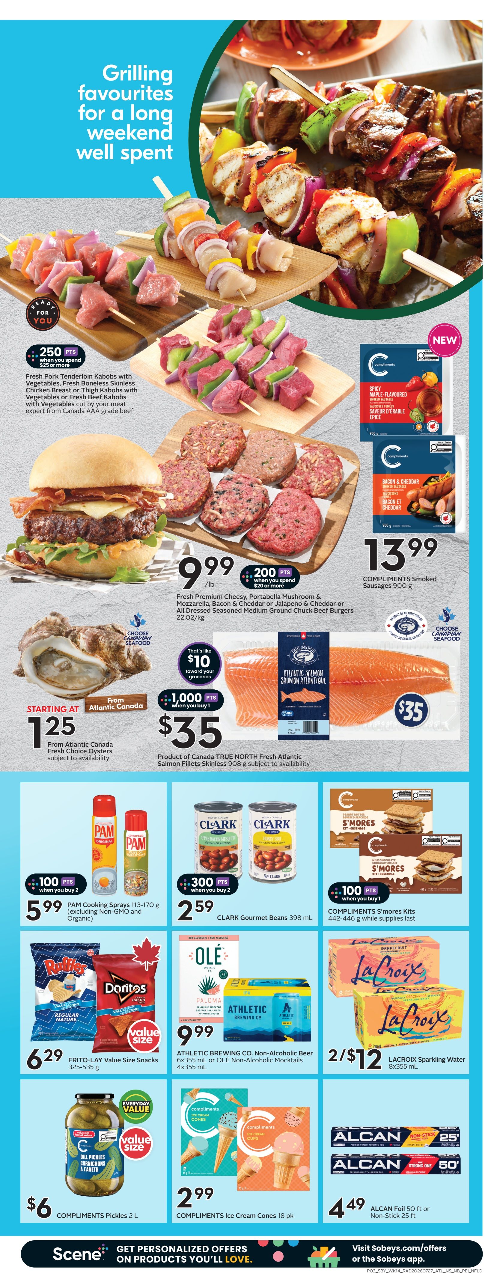 Sobeys (Atlantic) Flyer July 30 to August 5