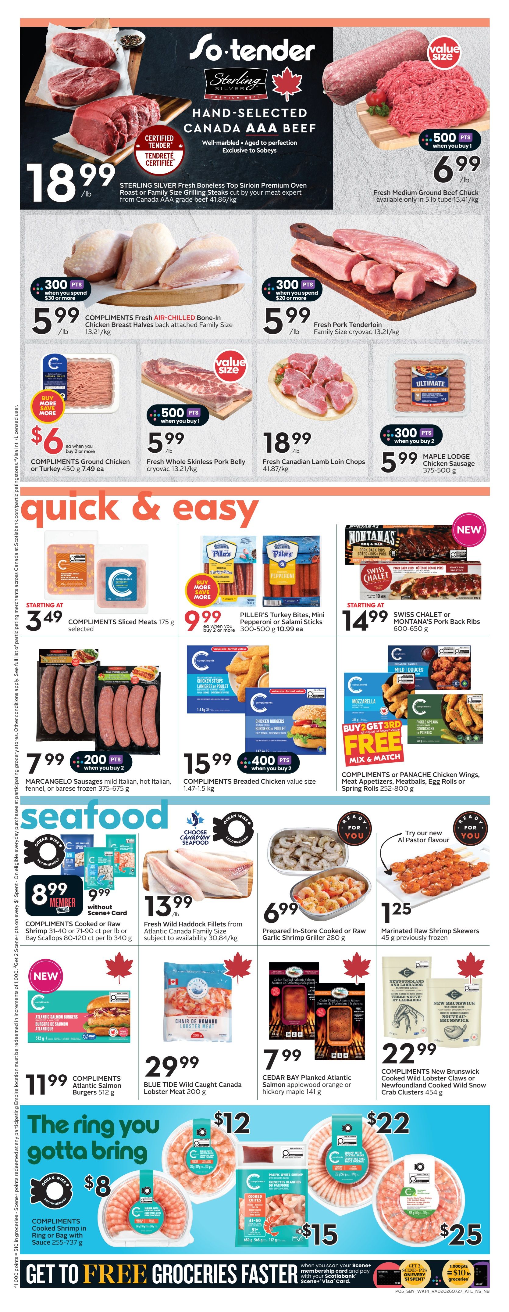 Sobeys (Atlantic) Flyer July 30 to August 5