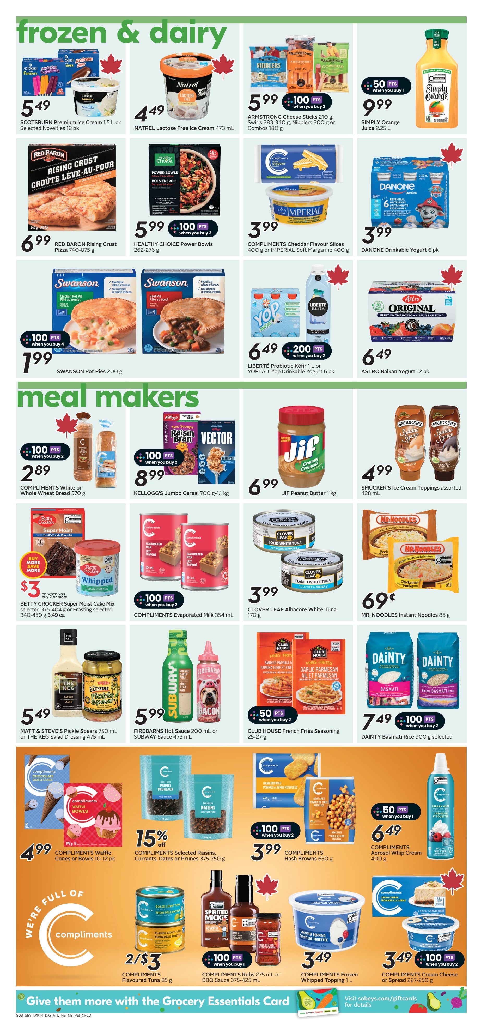 Sobeys (Atlantic) Flyer July 30 to August 5