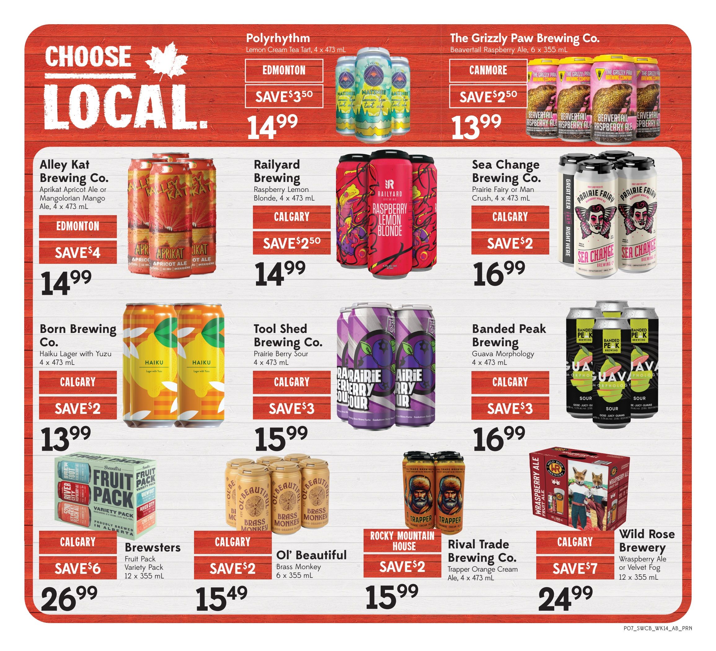 Sobeys/Safeway (AB) SWCB Flyer July 30 to August 5