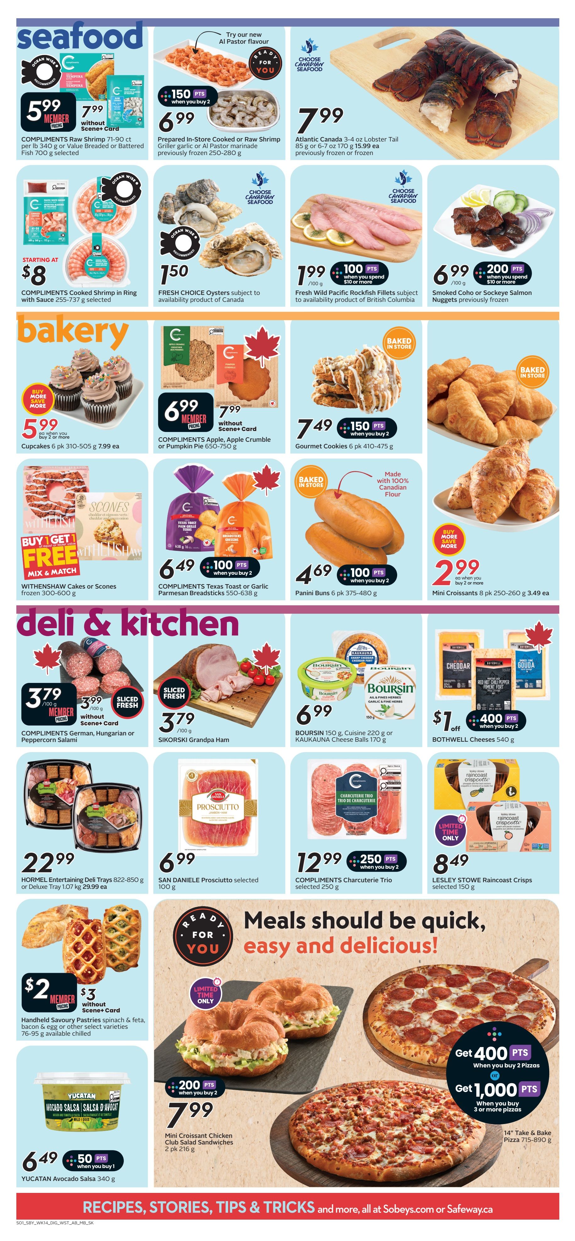 Sobeys/Safeway (SK & MB) Flyer July 30 to August 5