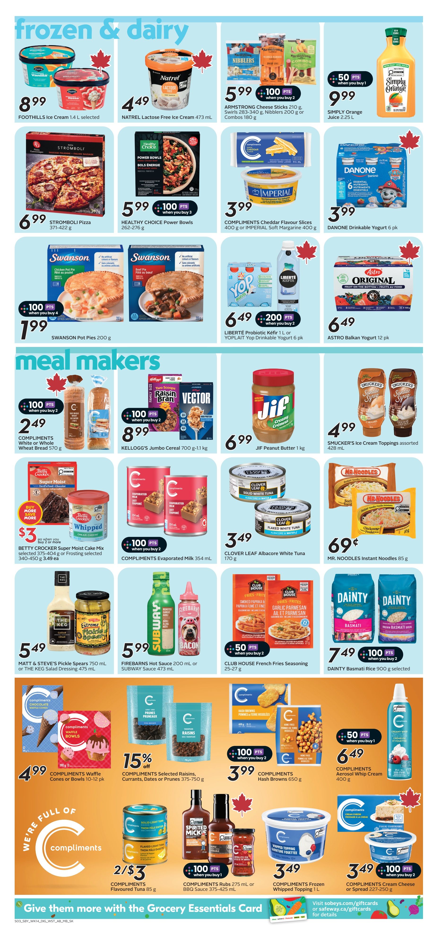Sobeys/Safeway (AB) Flyer July 30 to August 5