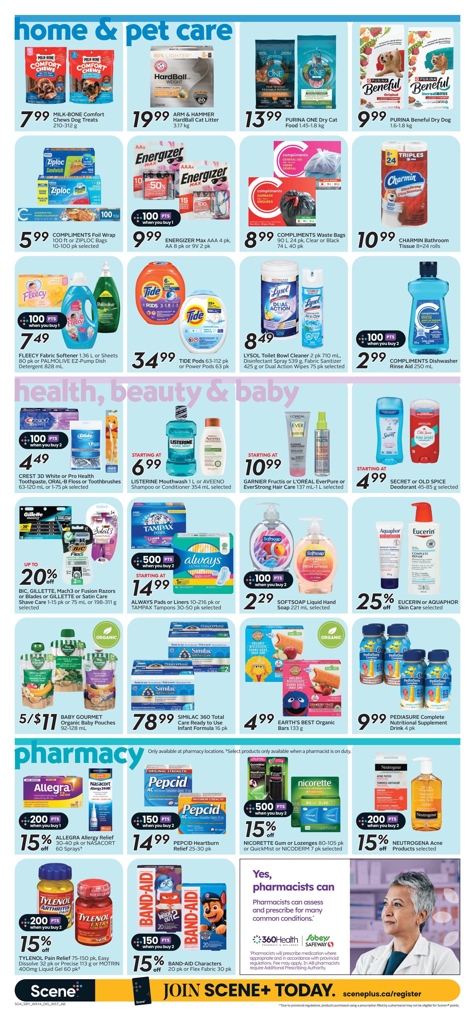 Sobeys/Safeway (AB) Flyer July 30 to August 5