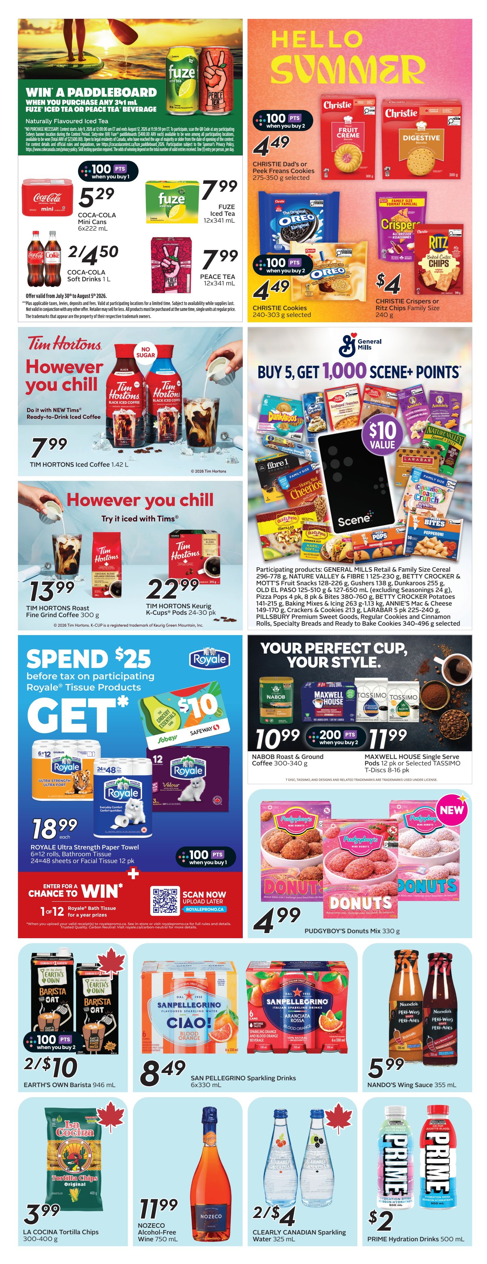Sobeys/Safeway (AB) Flyer July 30 to August 5