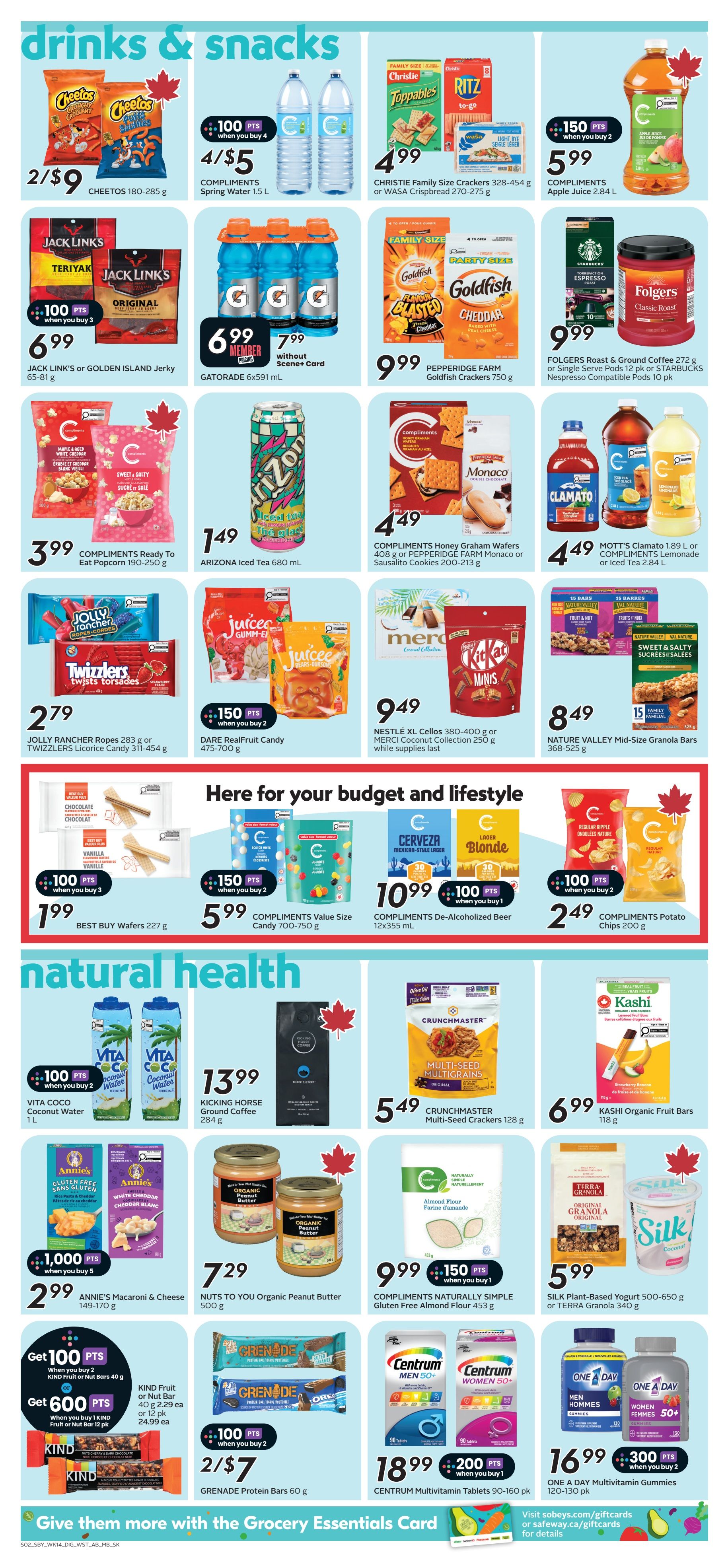 Sobeys/Safeway (AB) Flyer July 30 to August 5