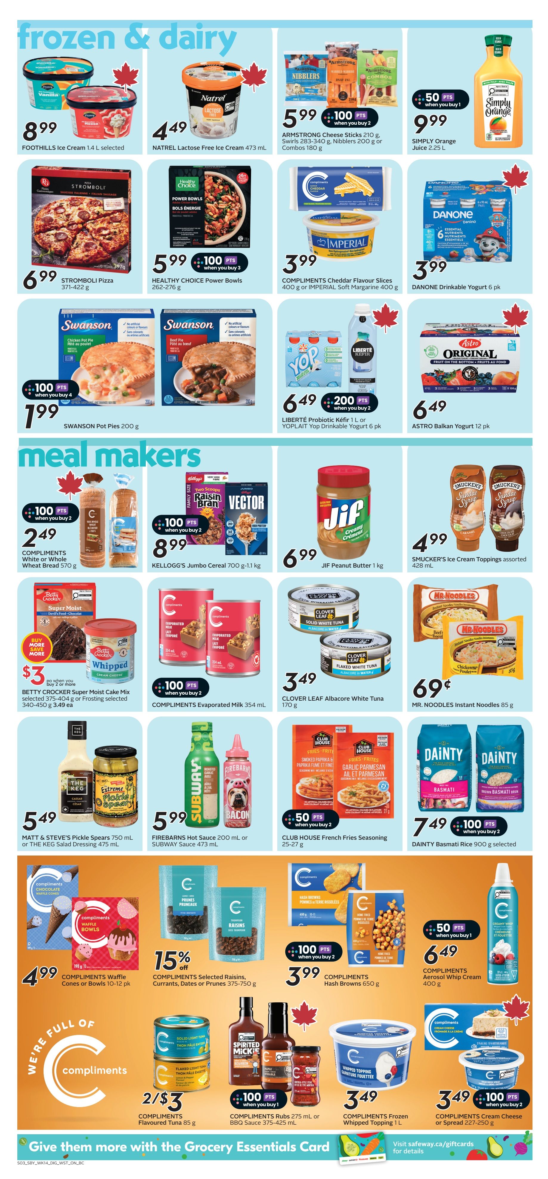 Safeway (BC) Flyer July 30 to August 5