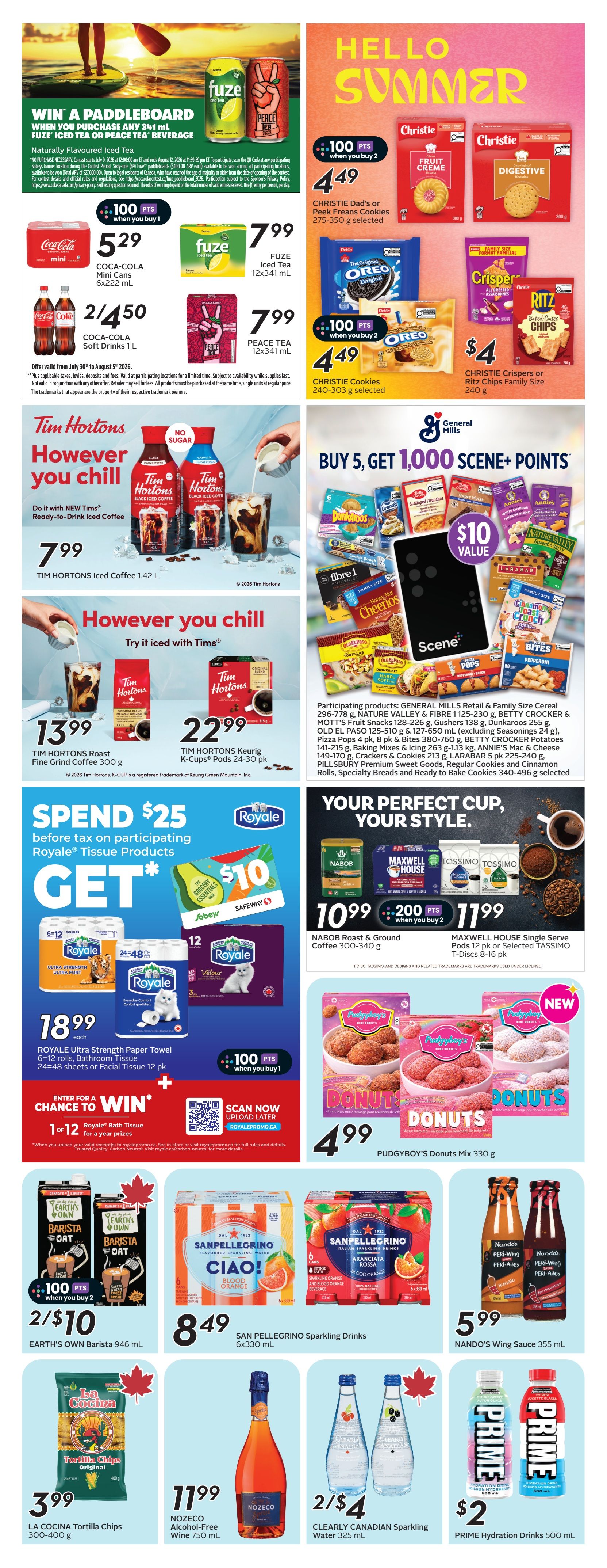Safeway (BC) Flyer July 30 to August 5